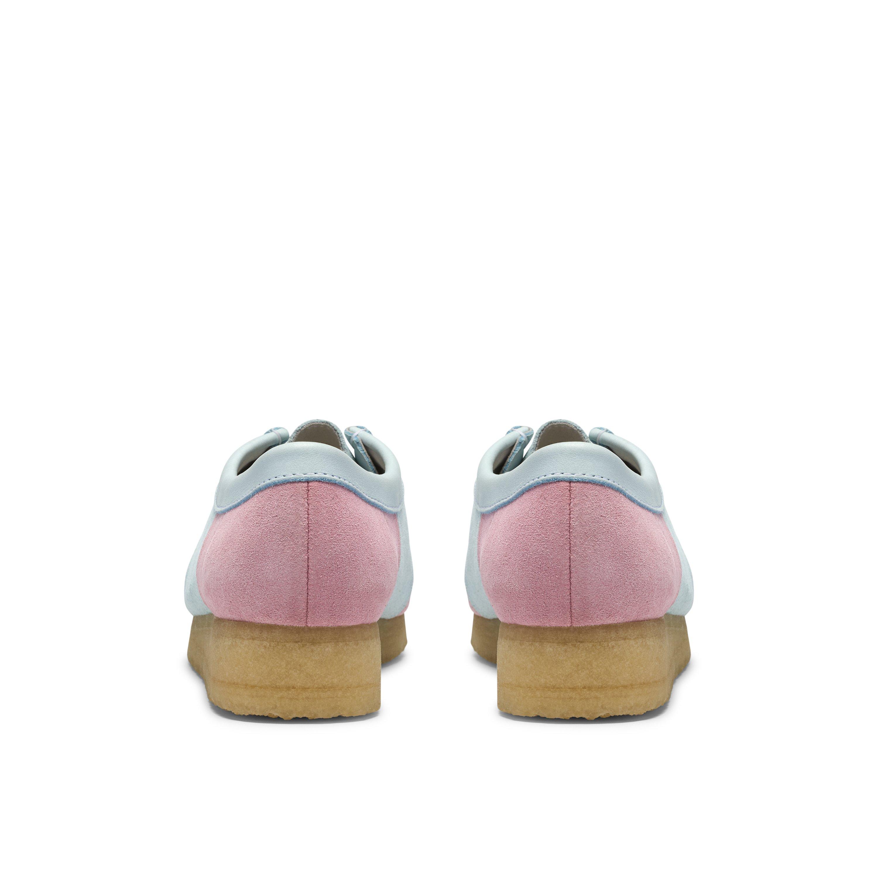 Blue Stripe - Clarks Originals - Clarks Wallabee Prnt Ld62 - 5