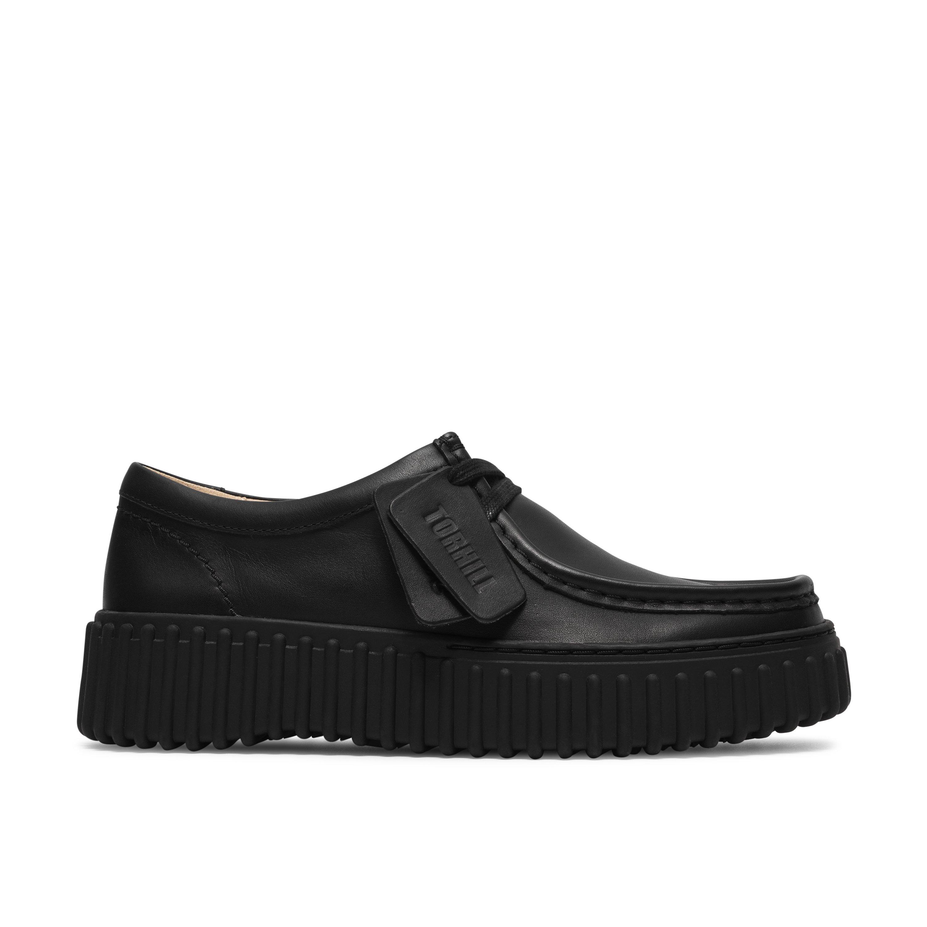 Clarks Women's Moc Toe Formal Shoes - Black Leather - 5 (38)