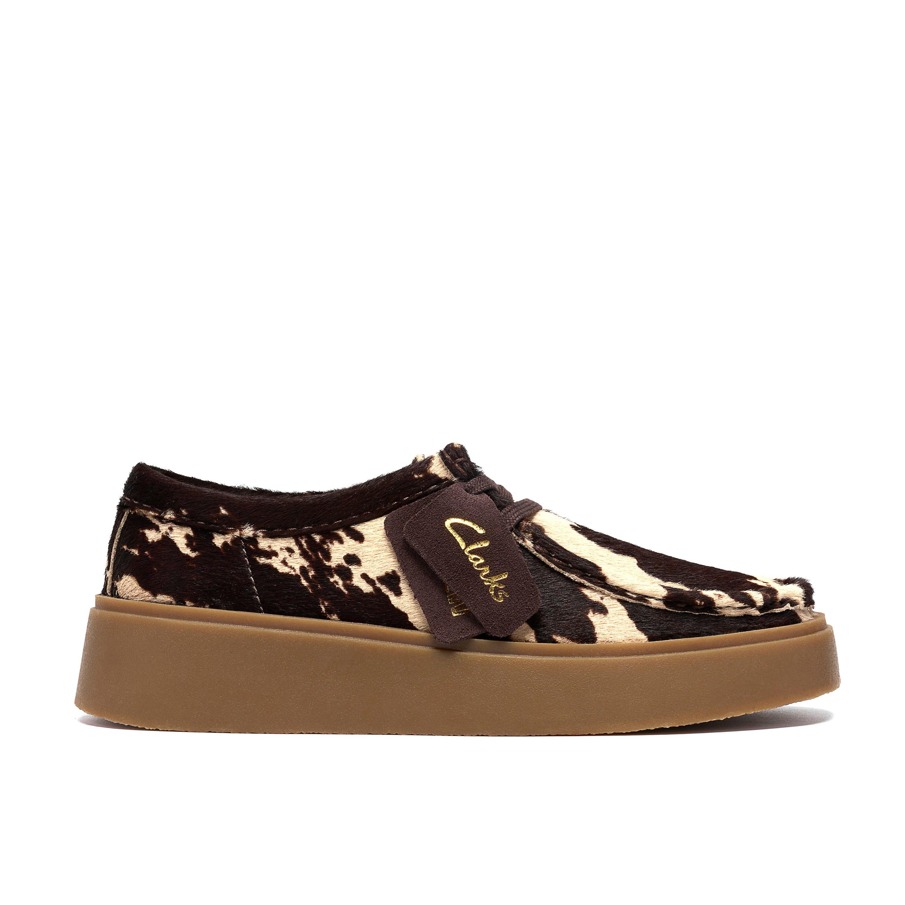 Clarks Women's Moc Toe Formal Shoes - Cow Print - 5 (38)