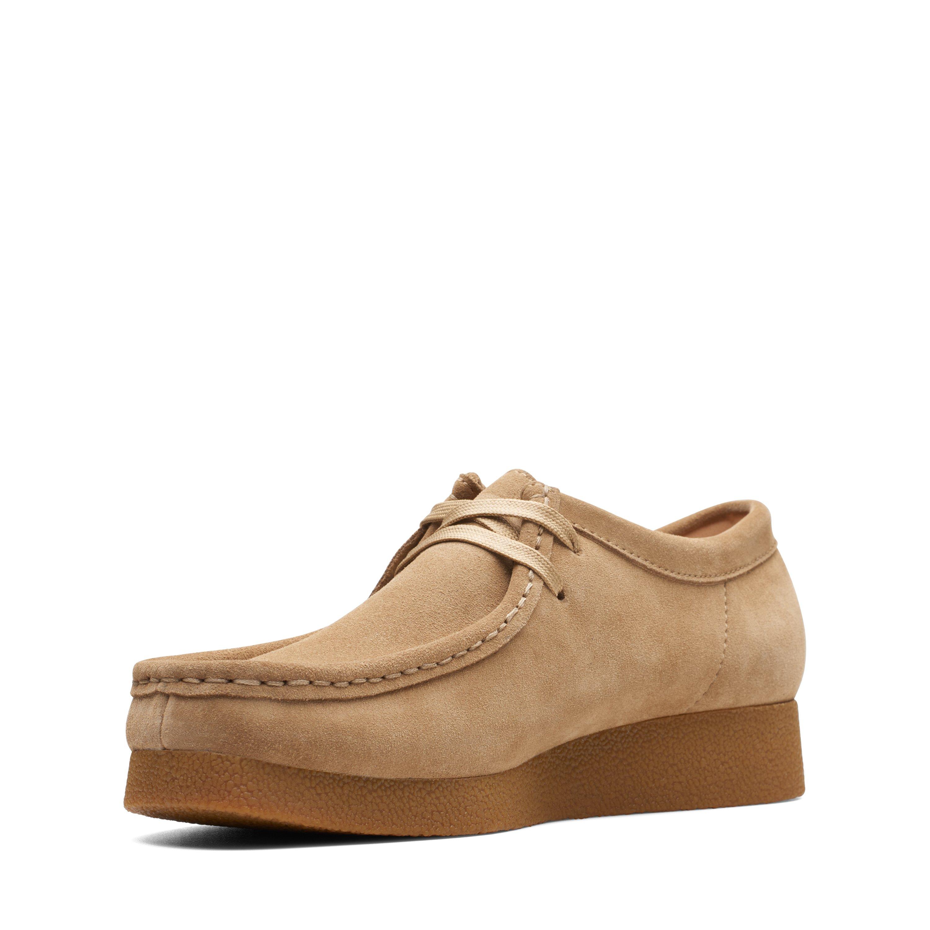 Dark Sand Suede - Clarks - Clarks Wallabee Evos Ld00 - 4