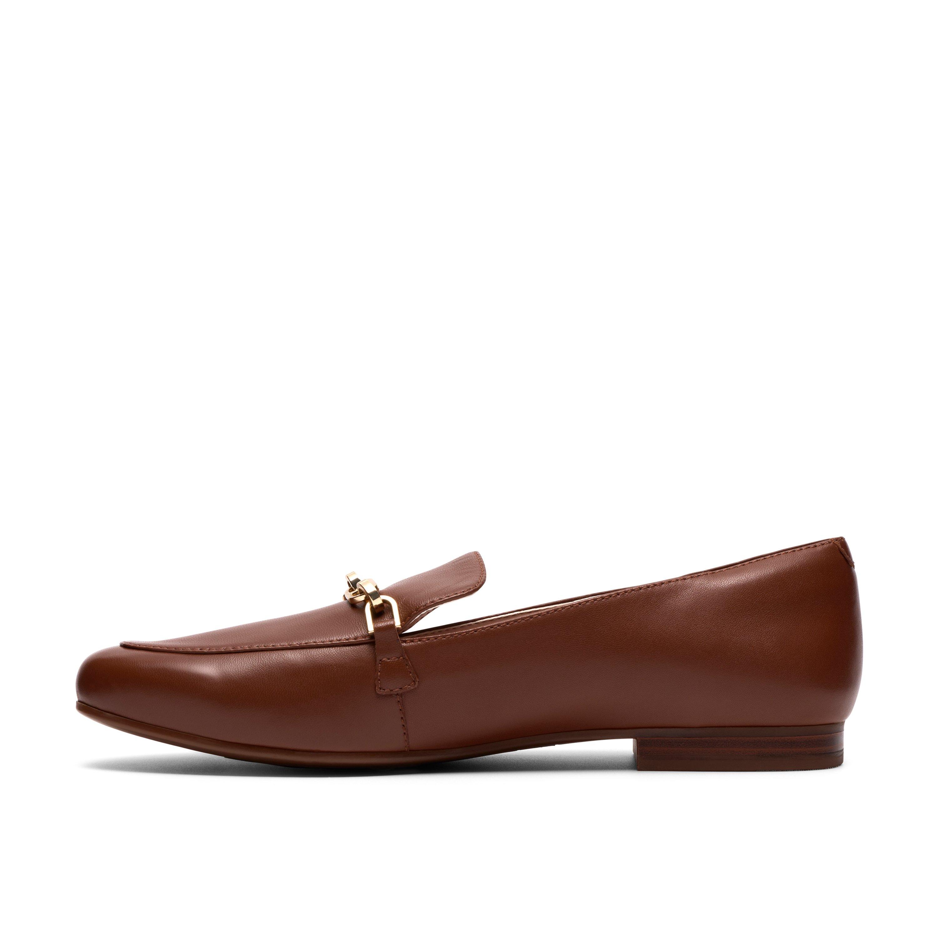 Tan Leathrer - Clarks - Women's Loafers - 2