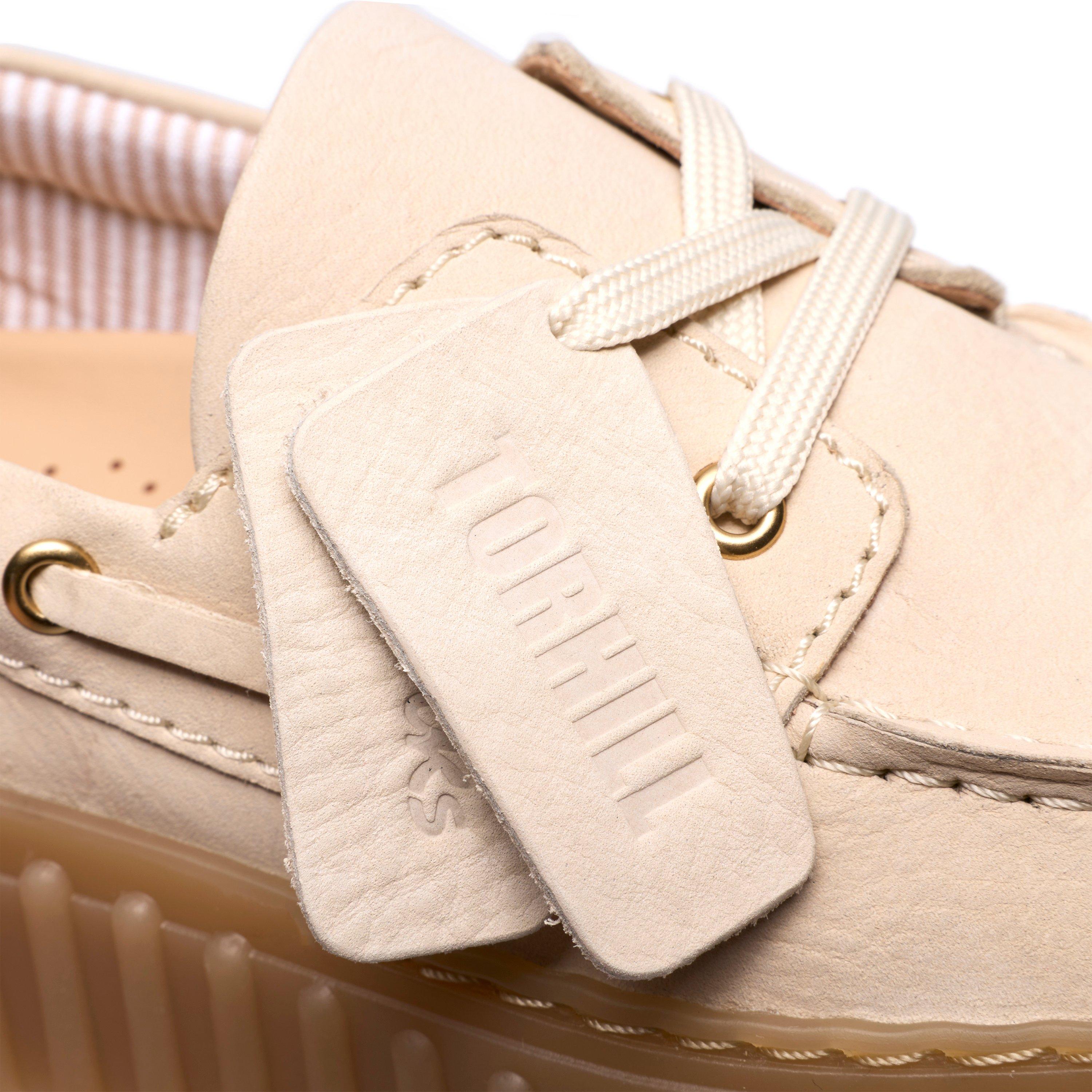 Crème Nubuck - Clarks - Clarks Torhill Boat Ld62 - 8