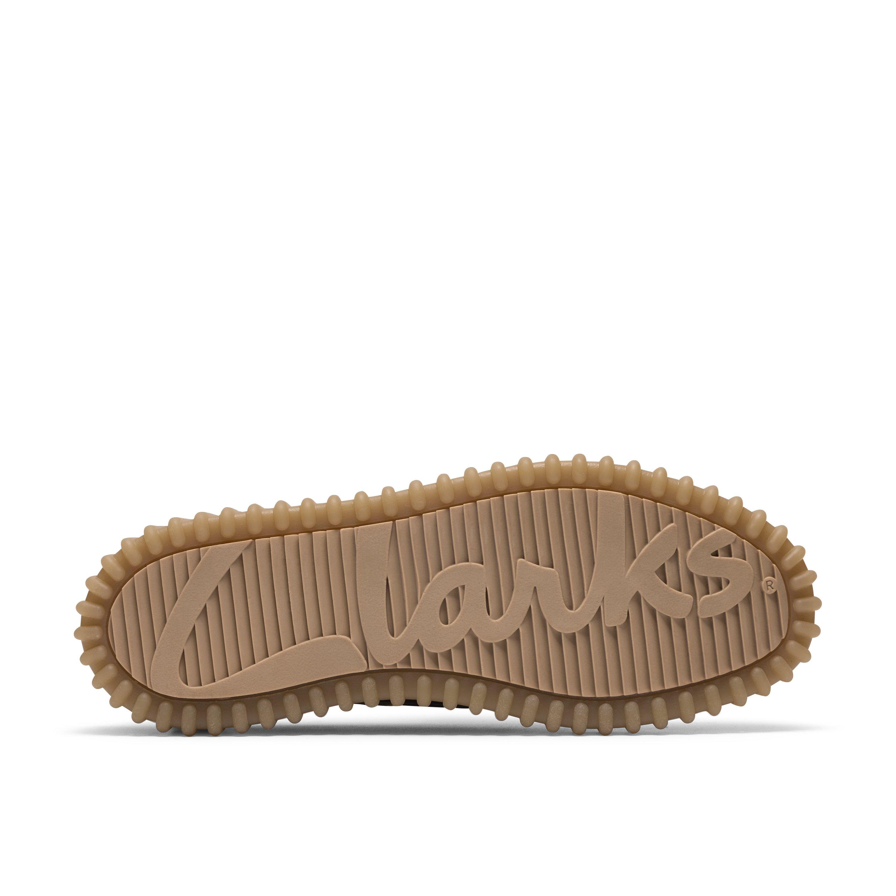 Dark Brown Sue - Clarks - Women's Moc Toe Formal Shoes - 3