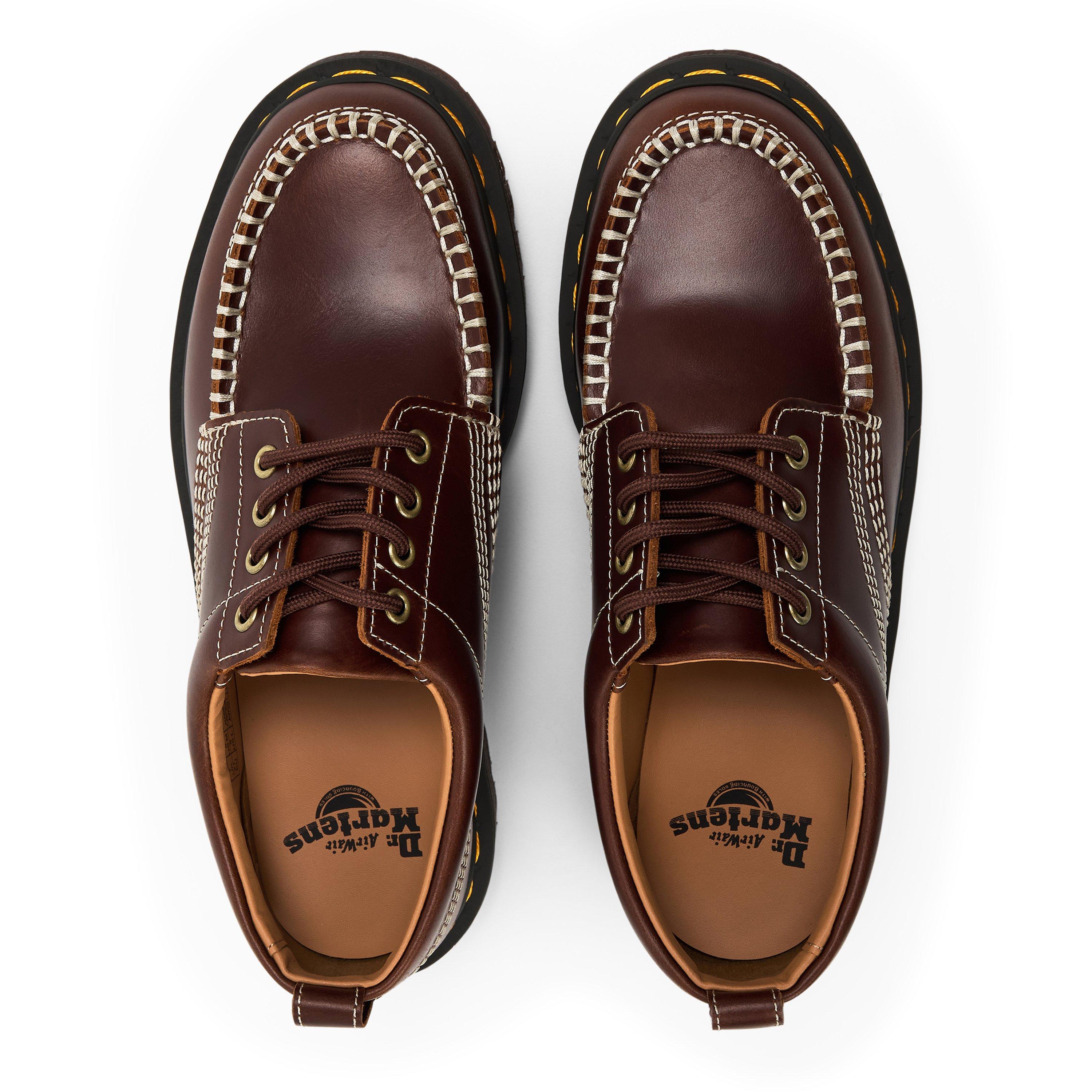 Butterscotch - Dr Martens - Lowell Lace Up Shoes - 4