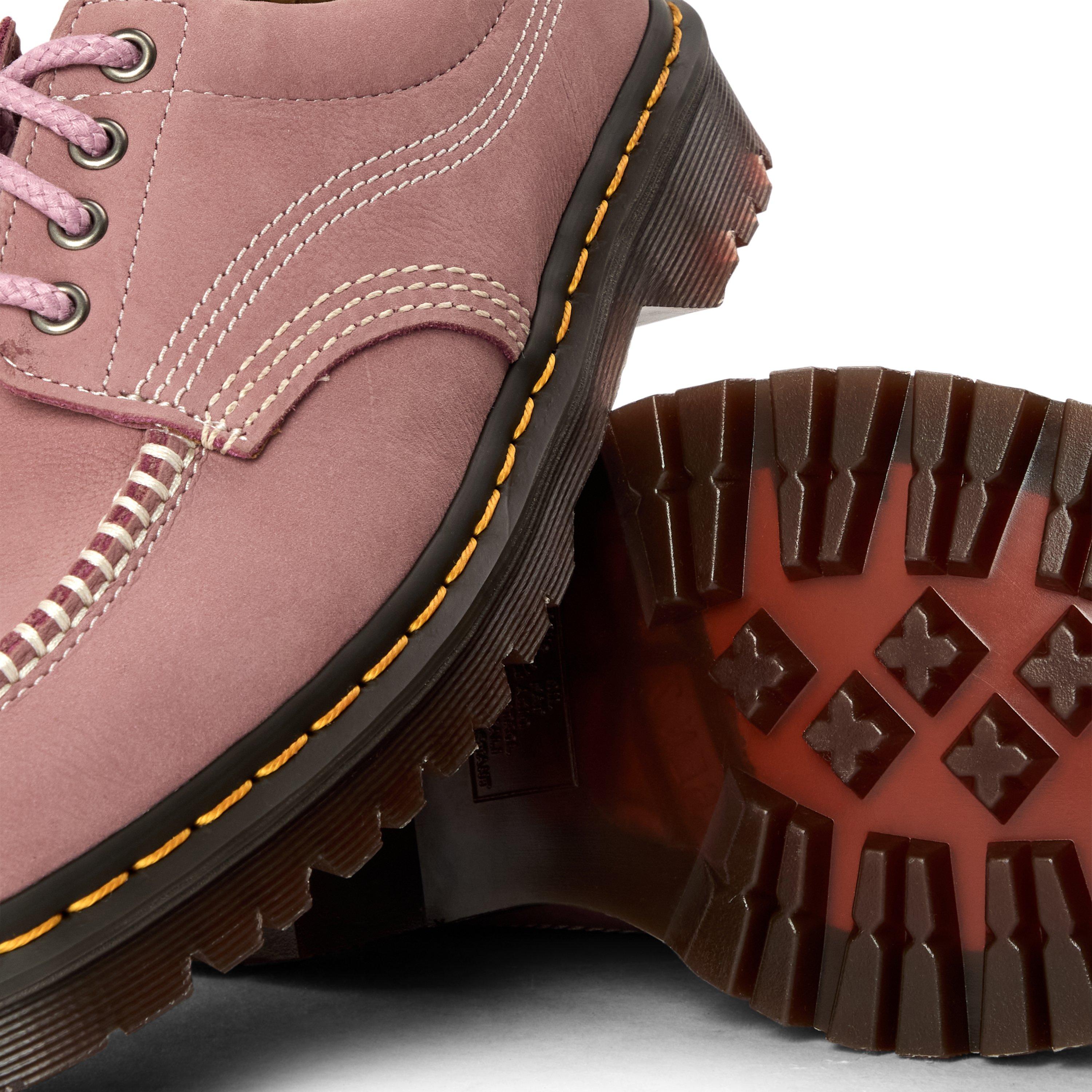 Rose Nubuck - Dr Martens - Lowell Lace Up Shoes - 3
