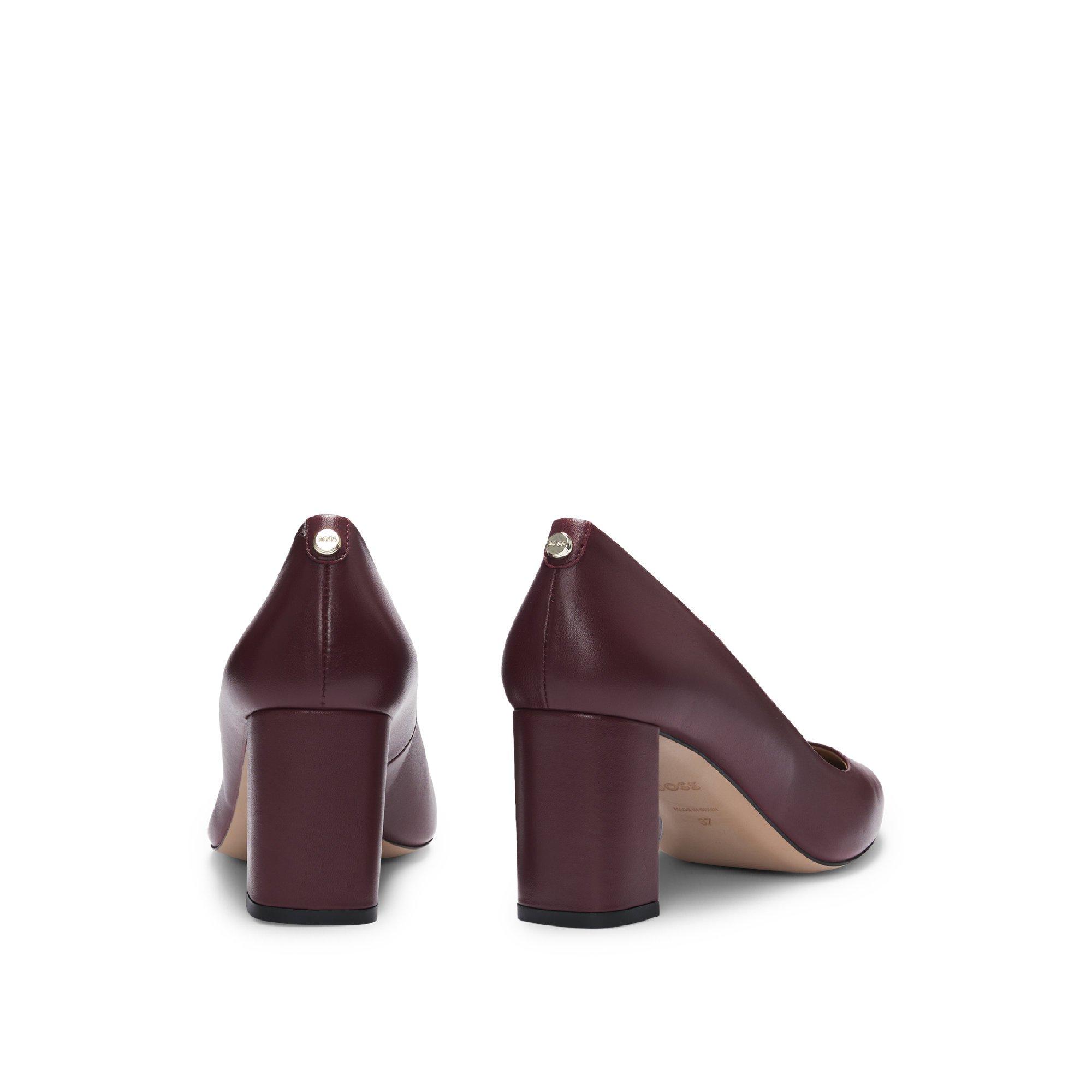 Dark Red - Boss - Janet Chpump70 Na 10258210 01 Derby Shoes Womens - 3