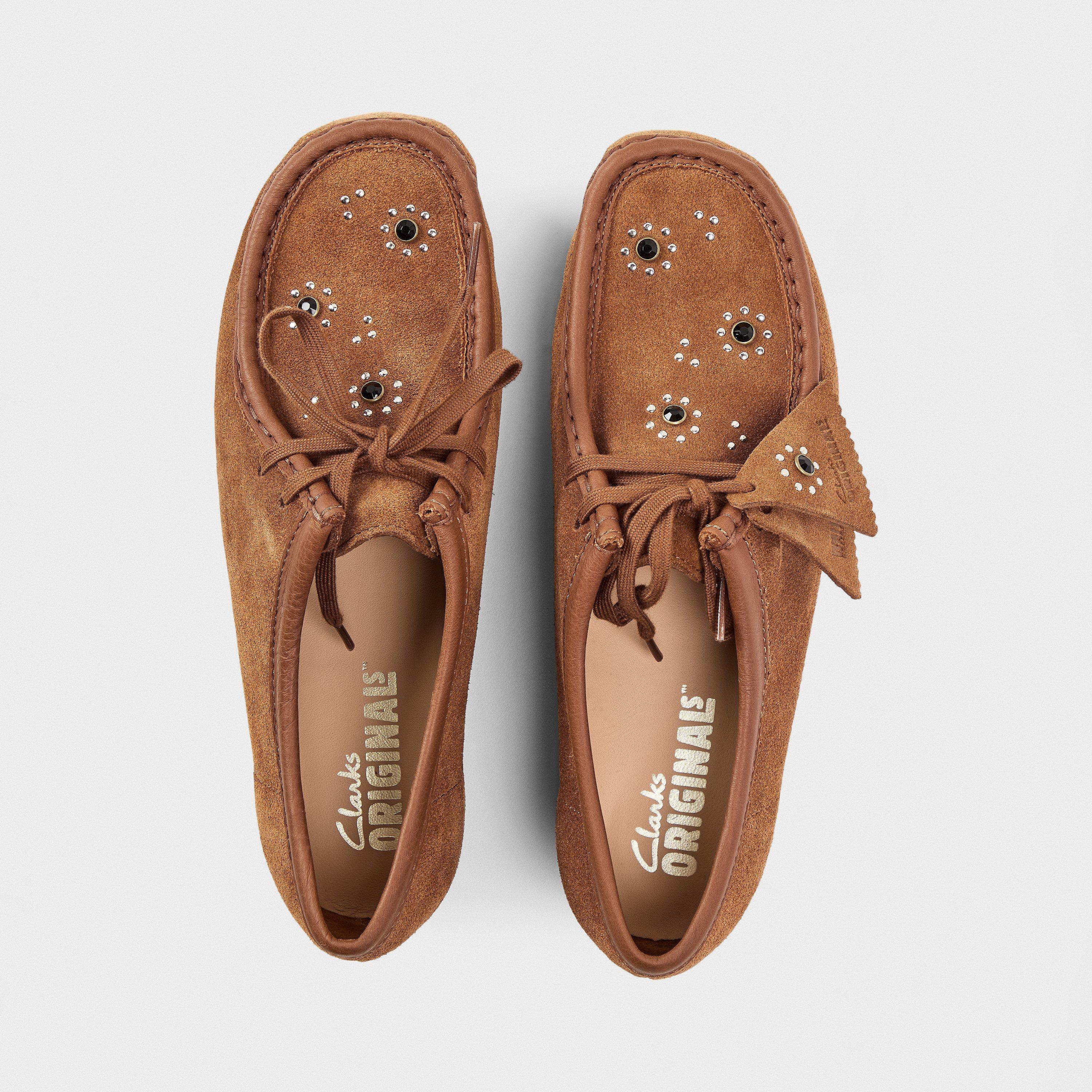 Brown/Orange - Clarks Originals - Clarks Wallacrft Bee Ld61 - 5