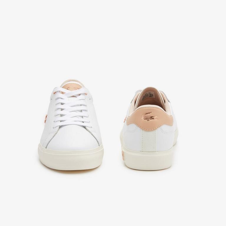 Blanc/Rose/Or - Lacoste - PowerCourt Ld33 - 5
