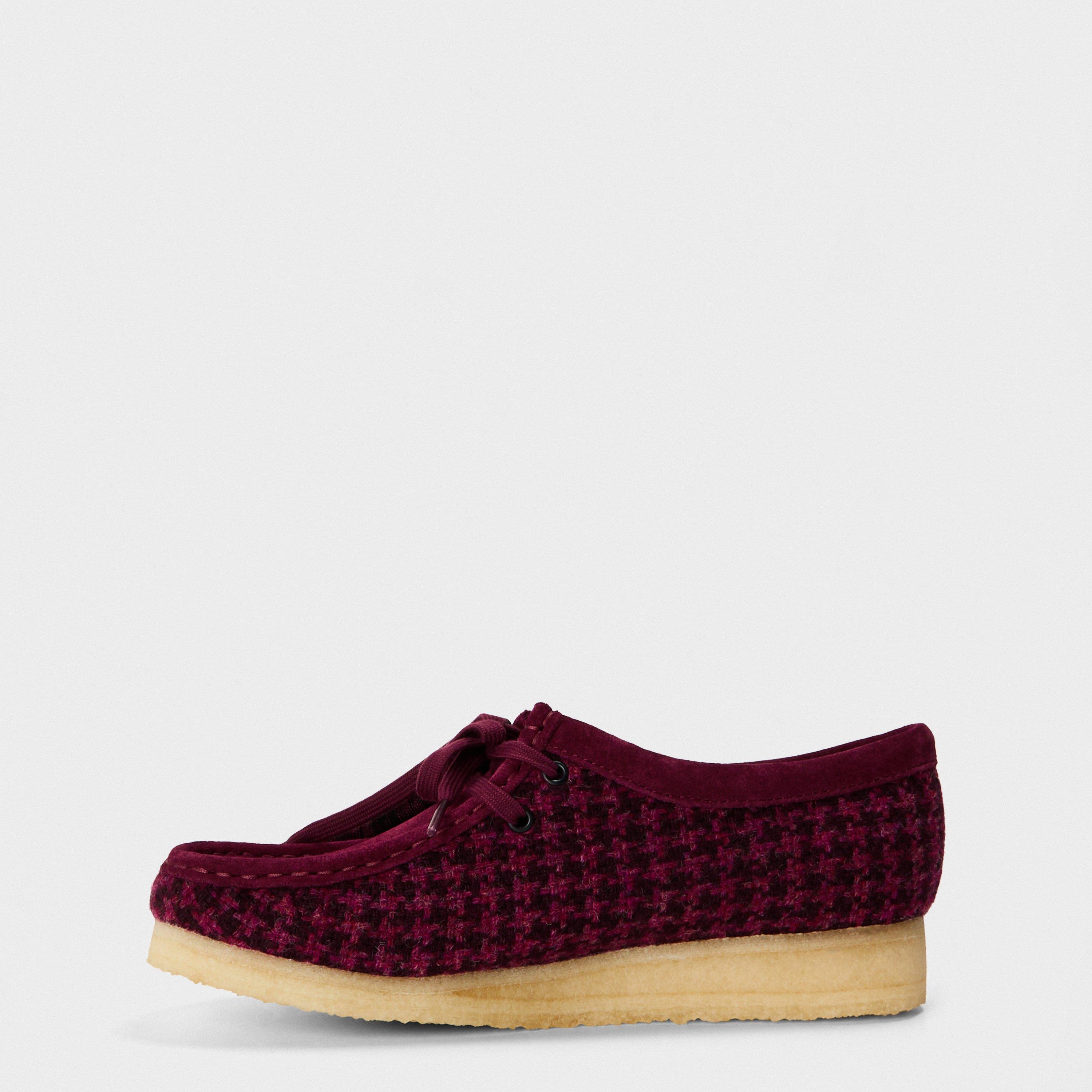 Purple - Clarks Originals - Women's Wallabee Twd Moc Toe Formal Shoes - 2
