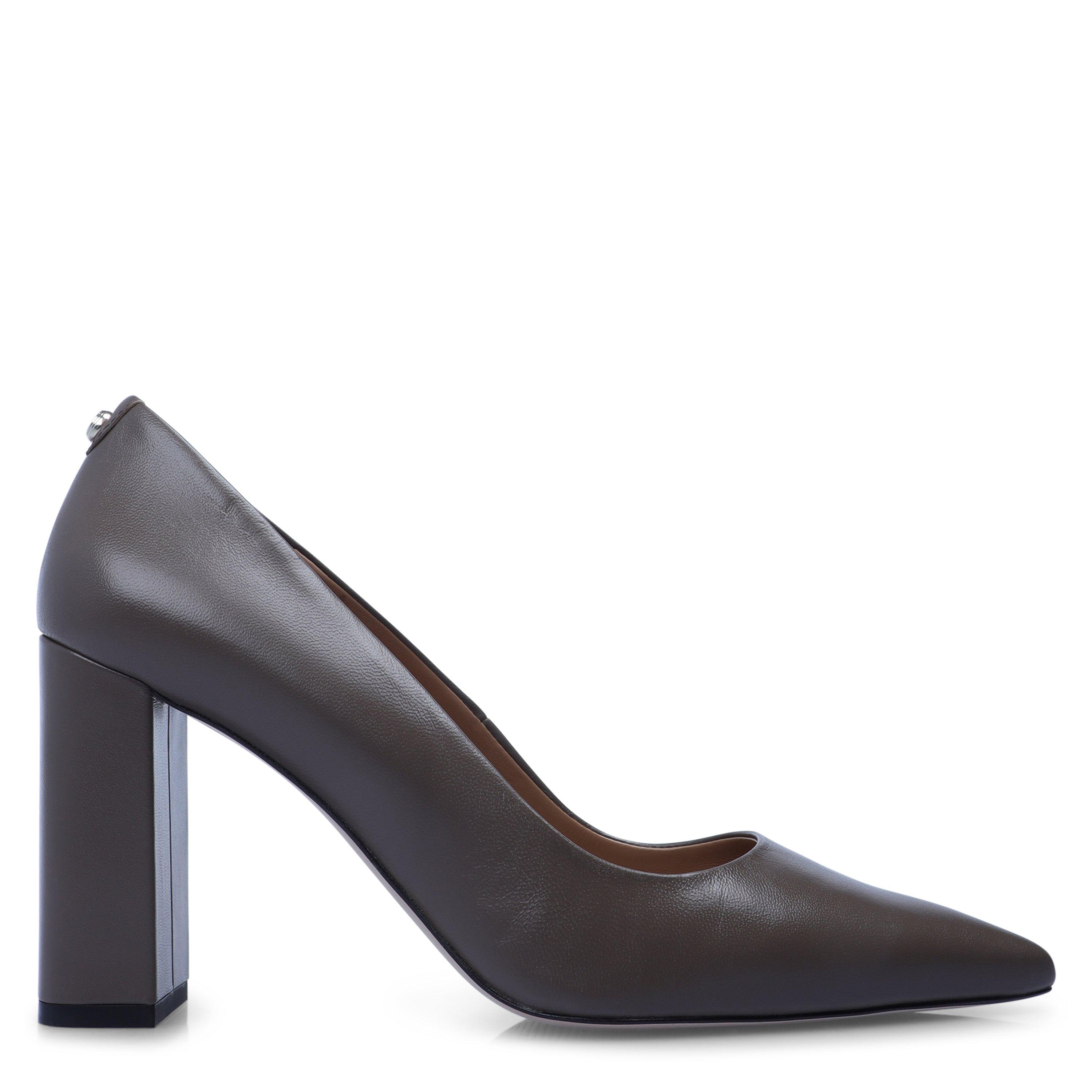 Medium Brown - Boss - Women's Block Court Shoes - 1