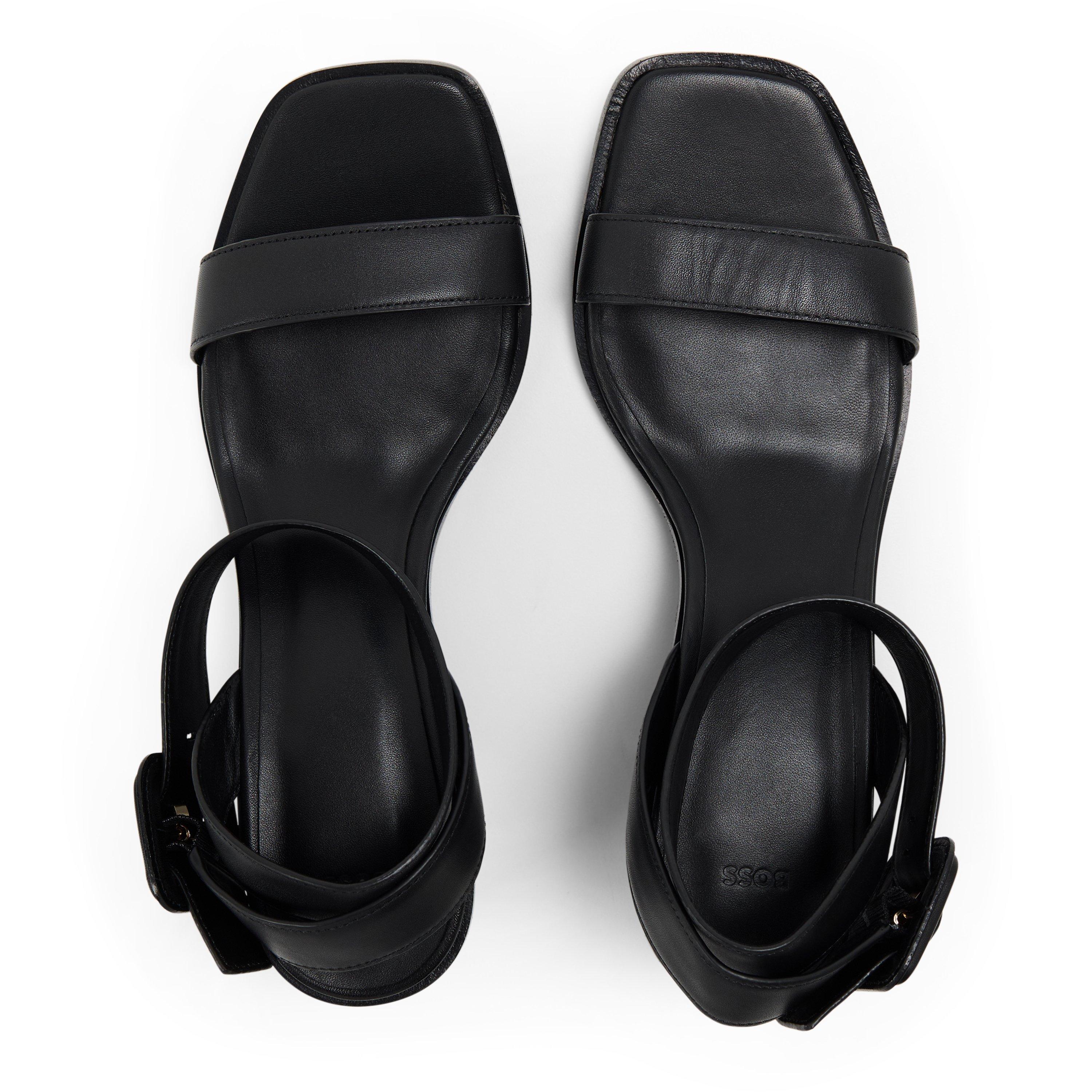 Black - Boss - Charlize San50 Vcbk 10271779 0 Walking Sandals Womens - 3