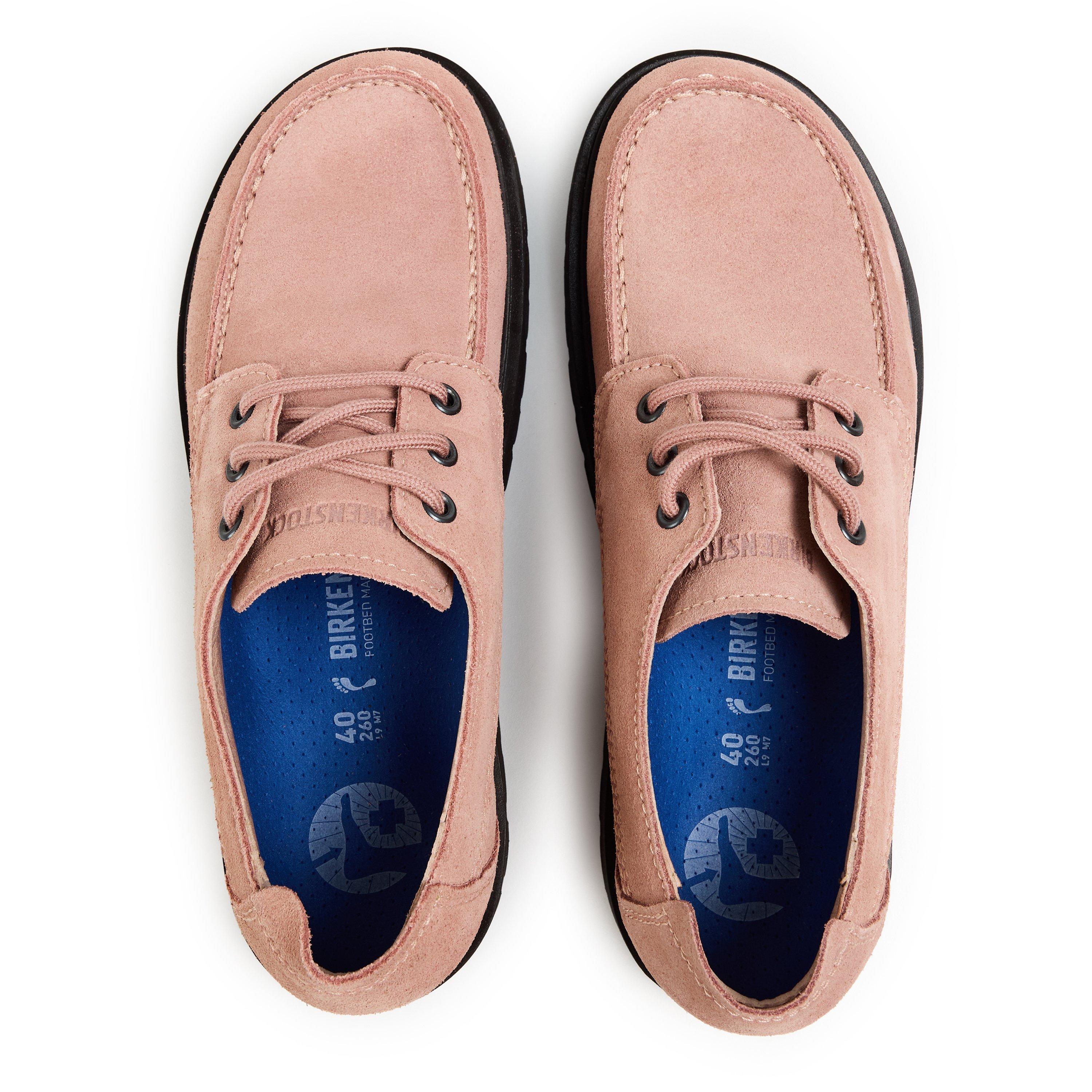 Pink Clay - Birkenstock - Women's Highwood Moc Lace Low Derby Shoes - 4