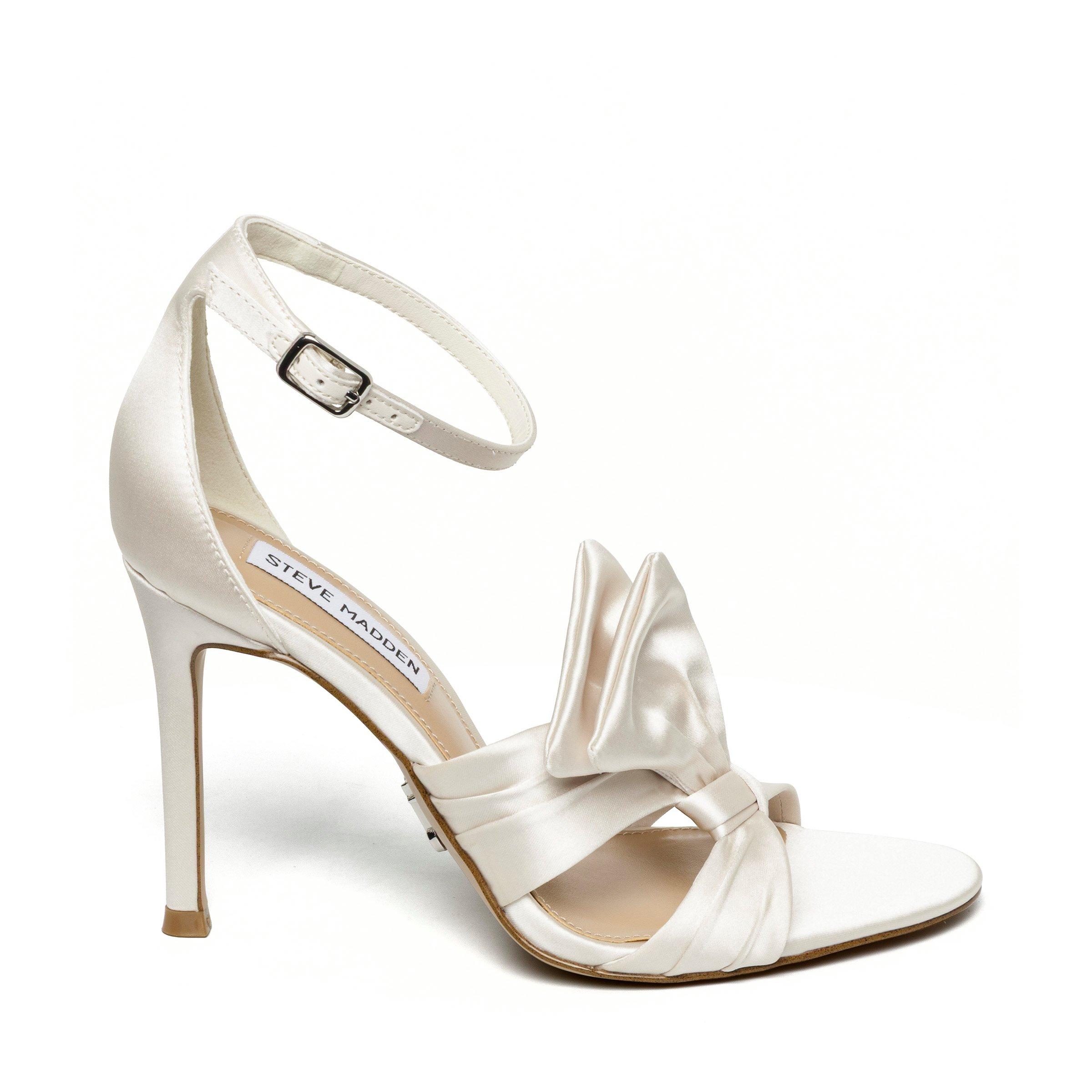 Ivory Satin - Steve Madden - Madden Bow Sandal Ld63 - 1