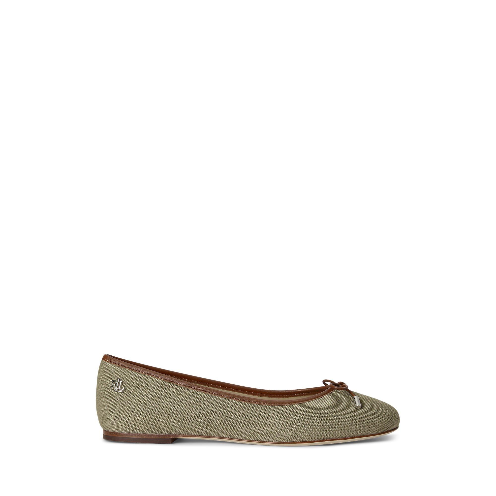 Lauren By Ralph Lauren Women's Jayna Ballet Pumps - Lght Agave Tan - 6 (39)