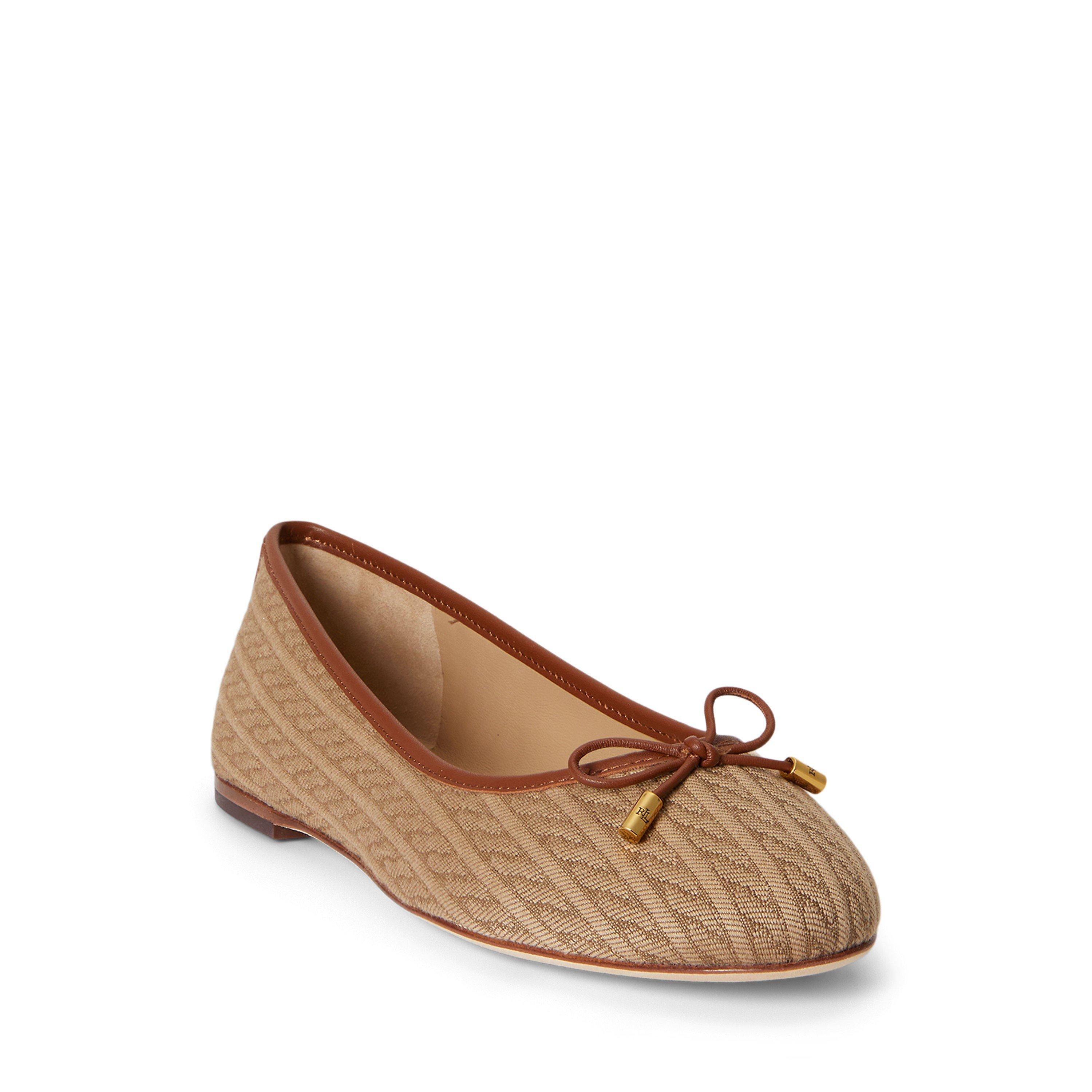 Khaki Laurn Tan - Lauren by Ralph Lauren - Women's Jayna Ballet Pumps - 2