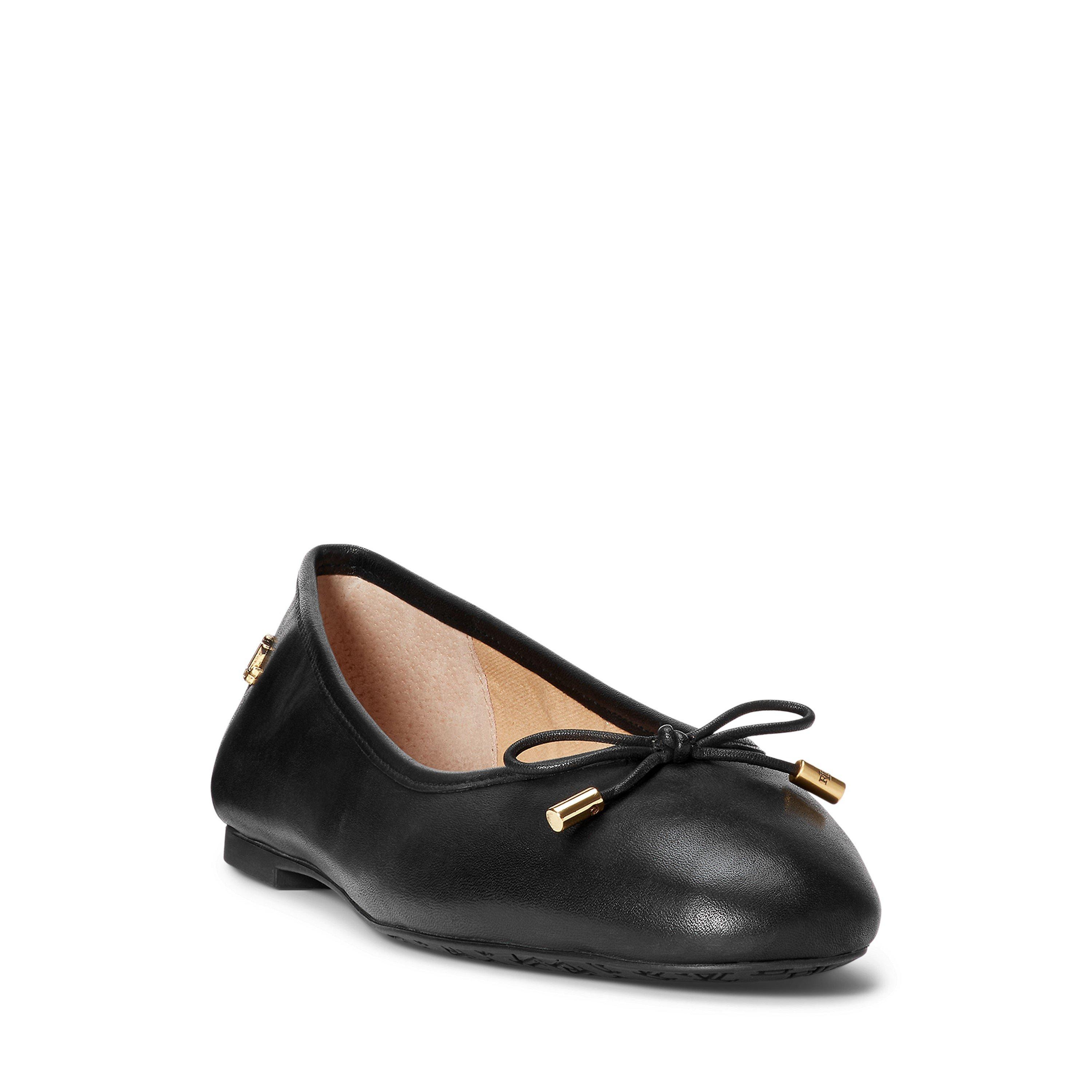 Black - Lauren by Ralph Lauren - Women's Jayna Ballet Pumps - 2