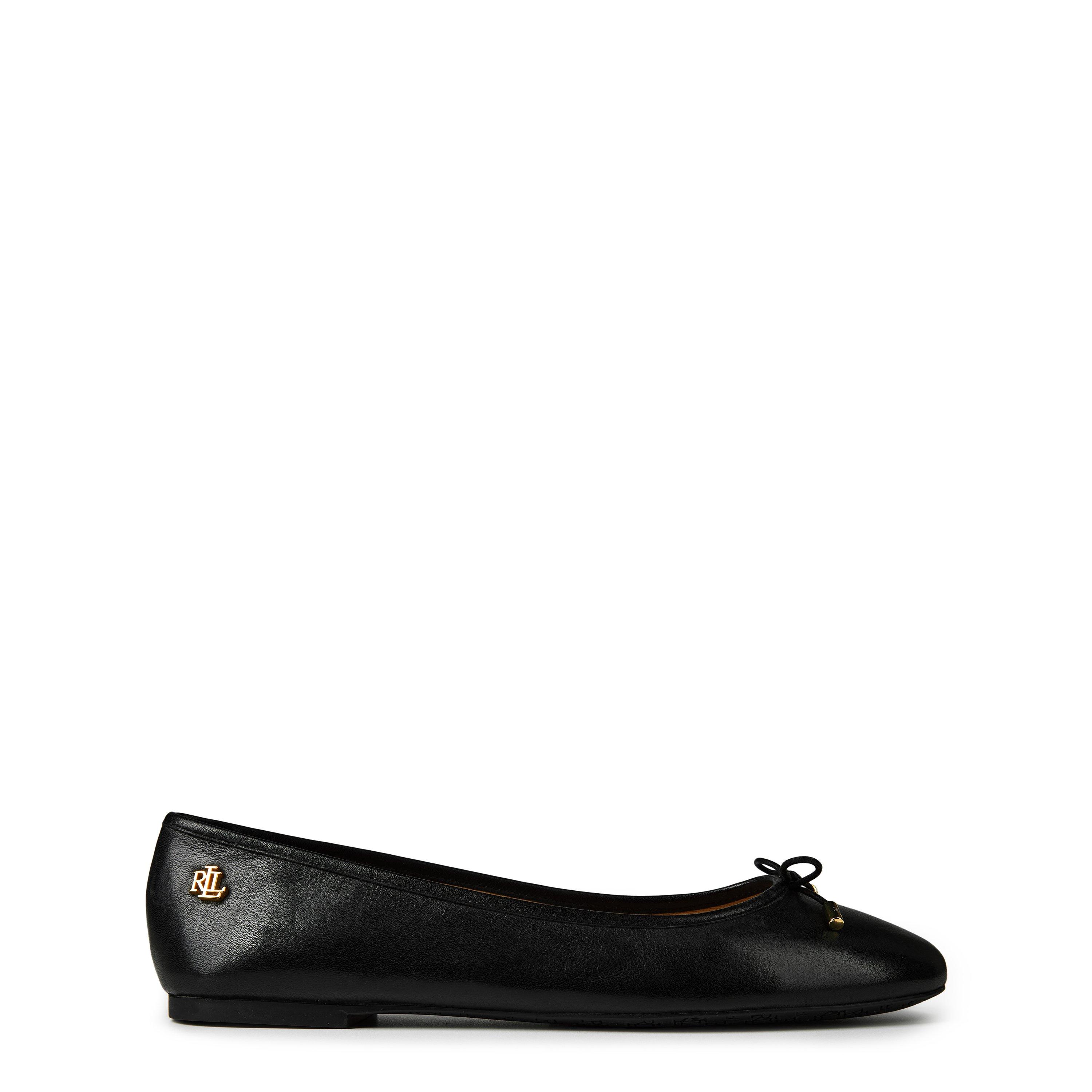 Black - Lauren by Ralph Lauren - Women's Jayna Ballet Pumps - 1