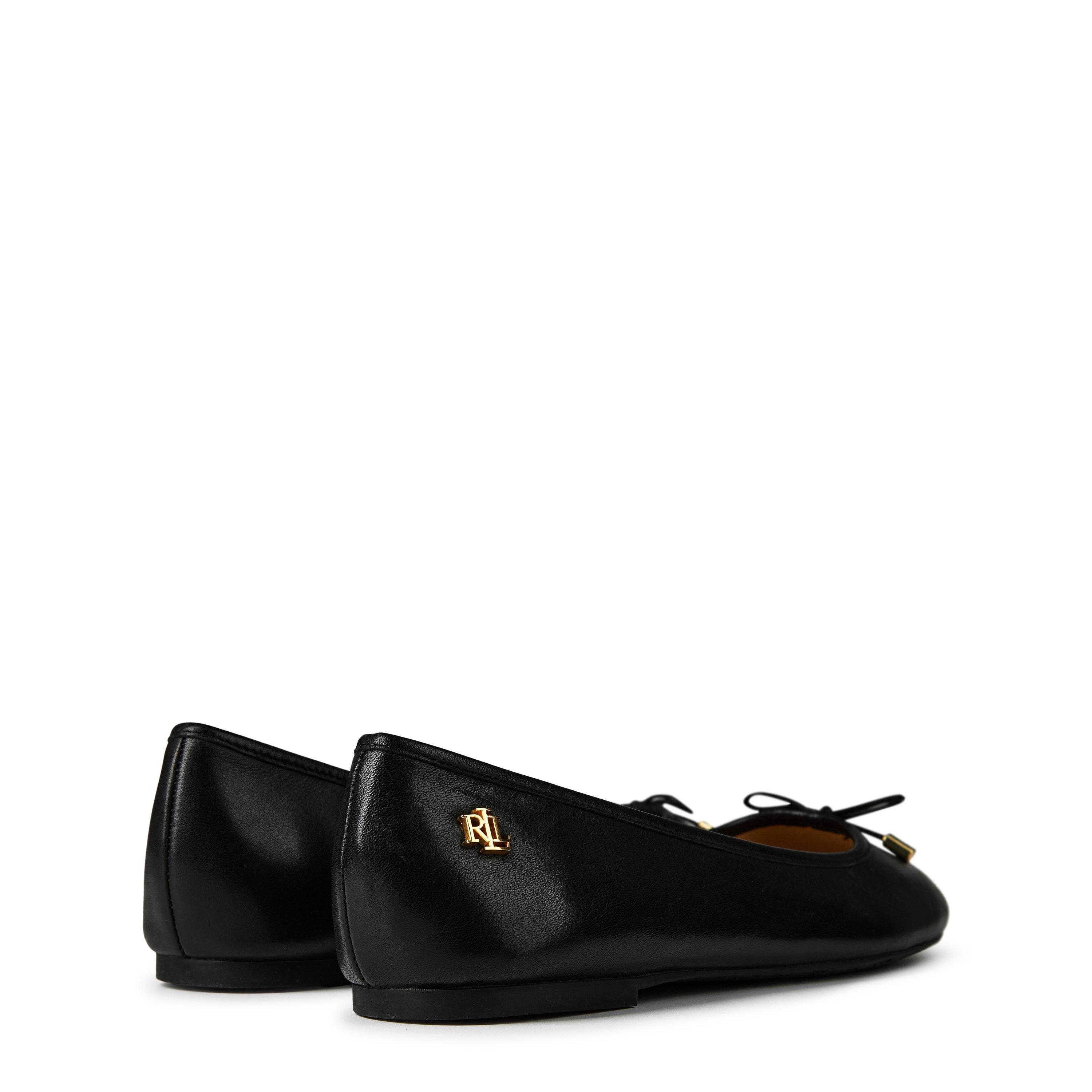 Black - Lauren by Ralph Lauren - Women's Jayna Ballet Pumps - 5