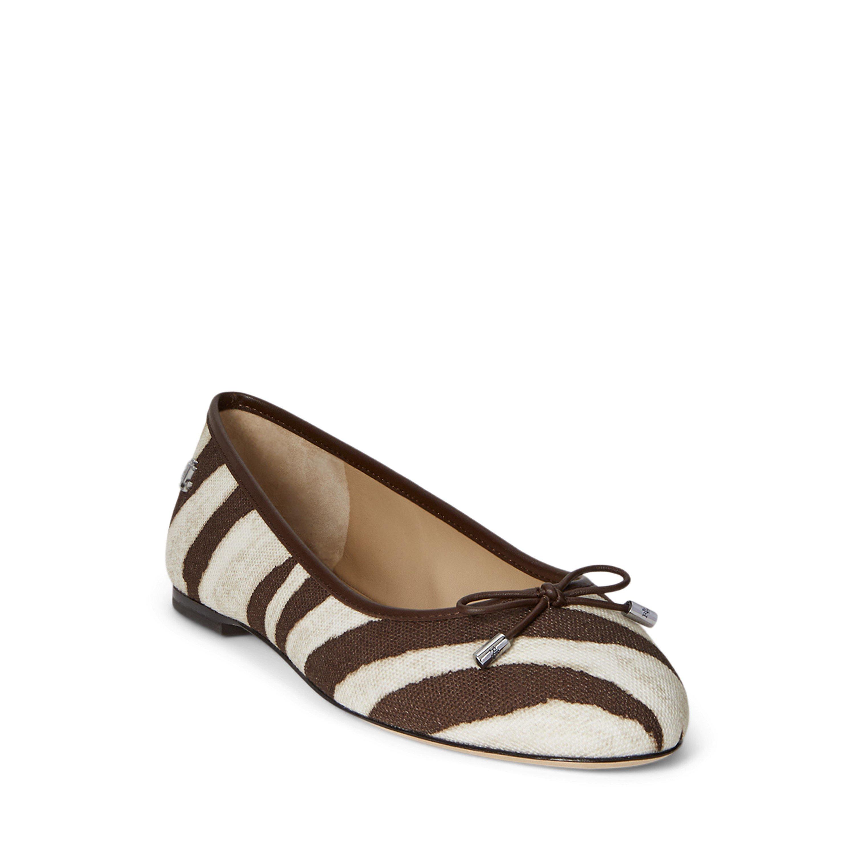 Zebra - Lauren by Ralph Lauren - Women's Jayna Ballet Pumps - 2
