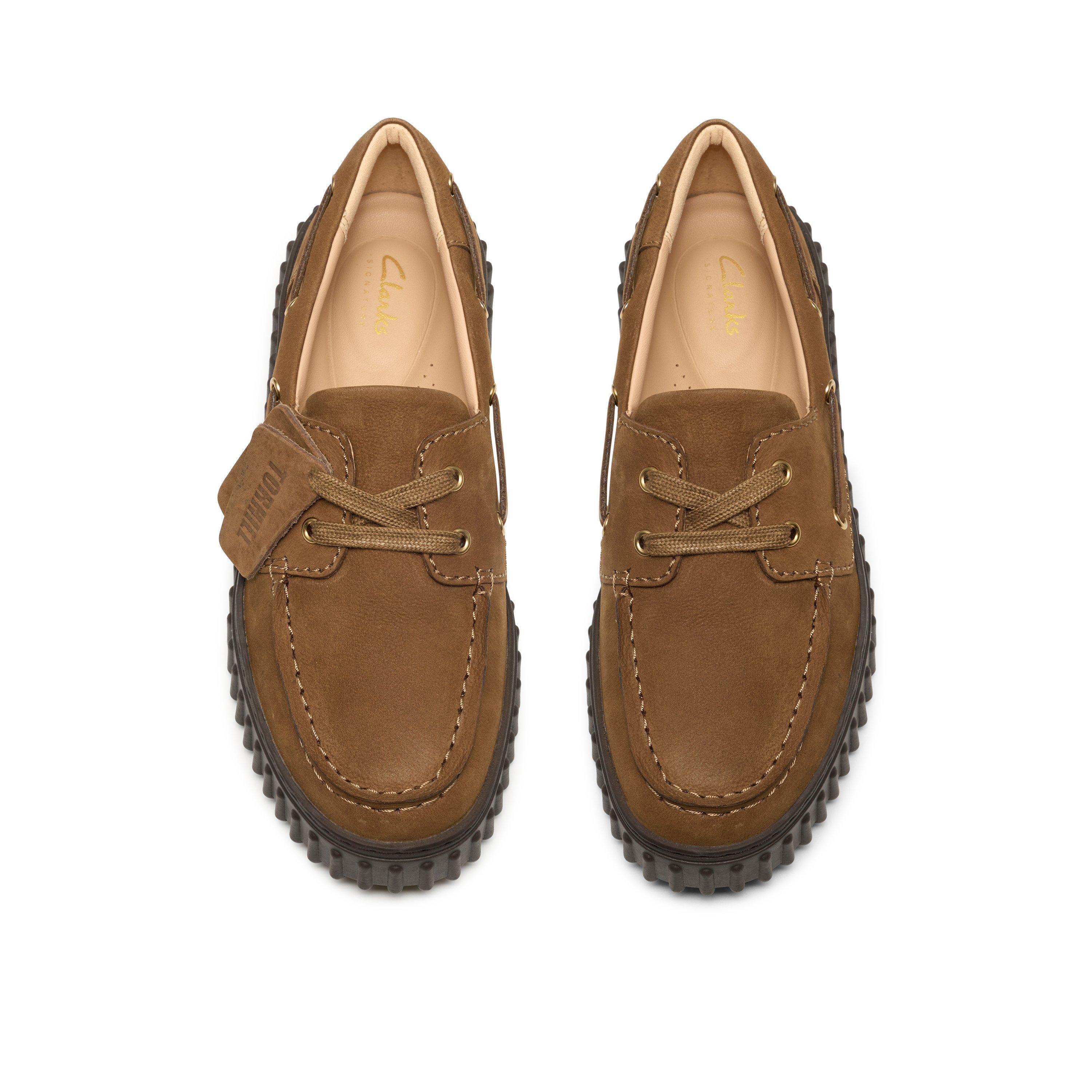 Walnut - Clarks - Clarks Torhill Boat Ld64 - 6