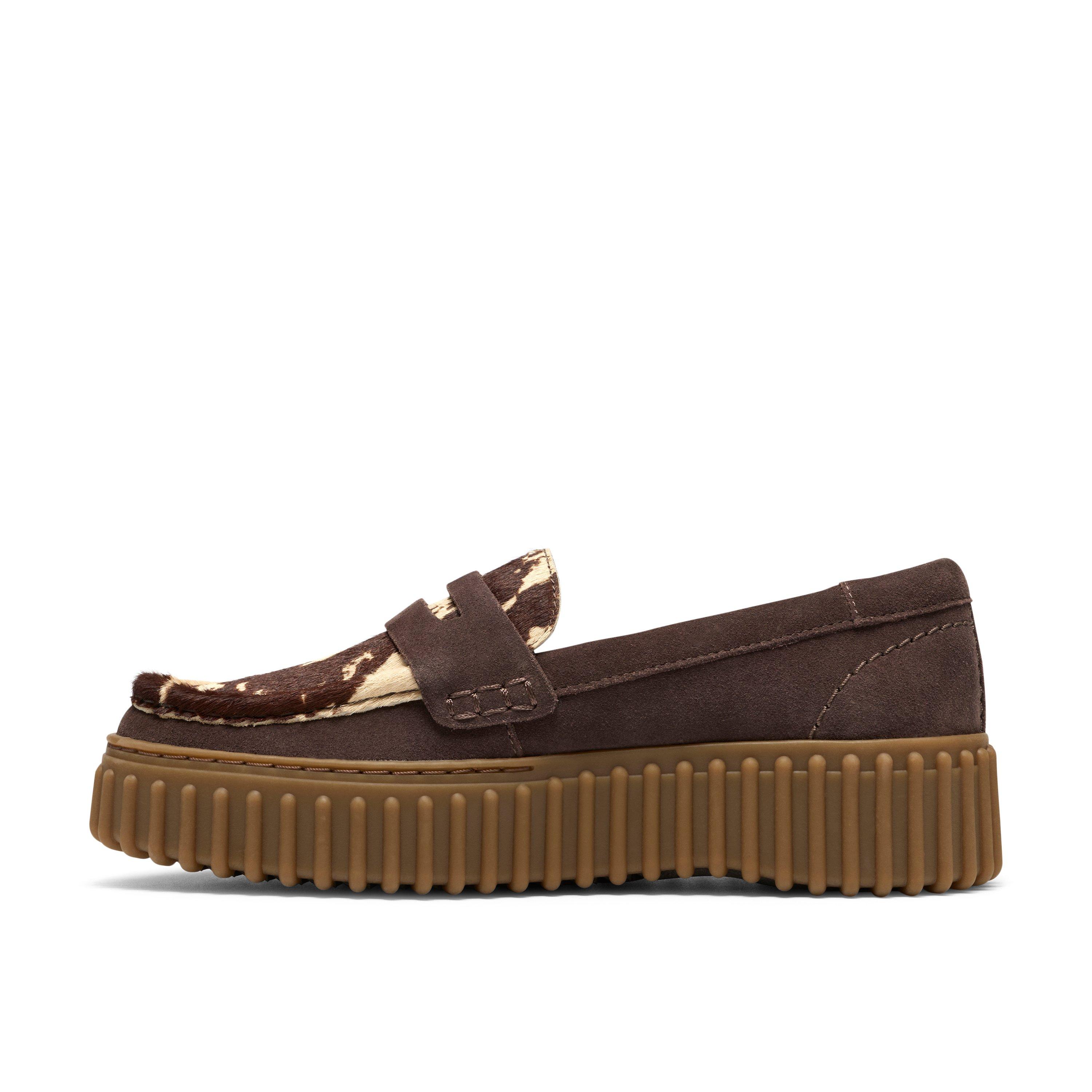 Brown Cow Print - Clarks - Clarks Torhill Penny Ld64 - 2