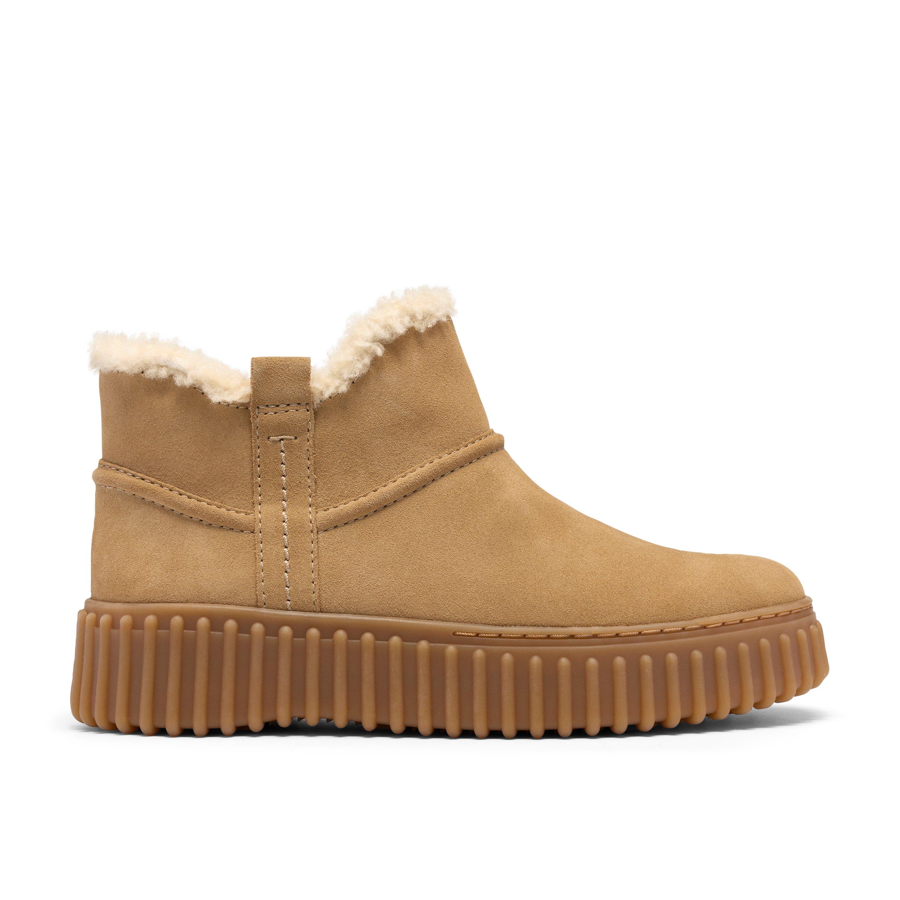 Sand Suede - Clarks - Clarks Torhill Warm Ld64 - 1