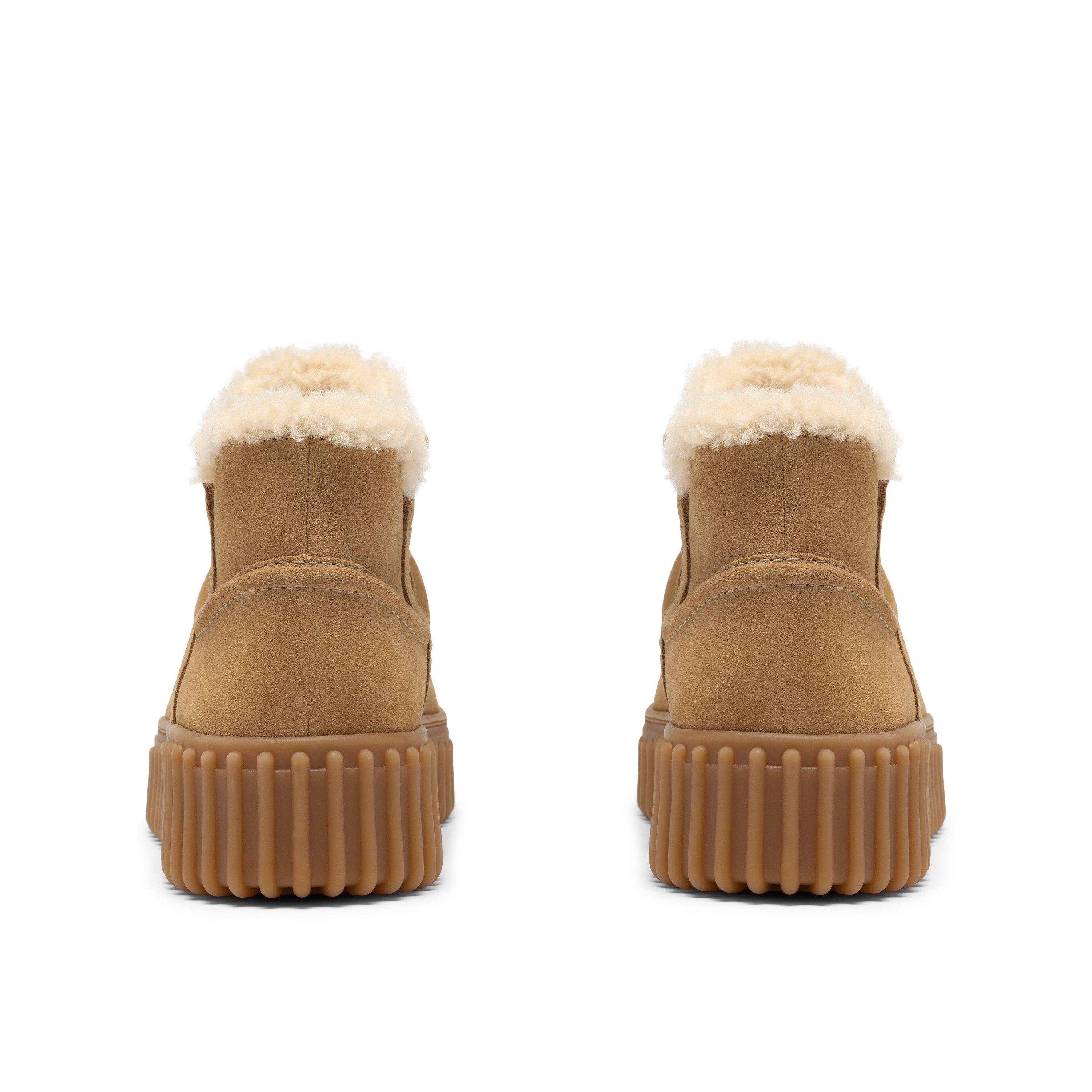 Sand Suede - Clarks - Clarks Torhill Warm Ld64 - 5