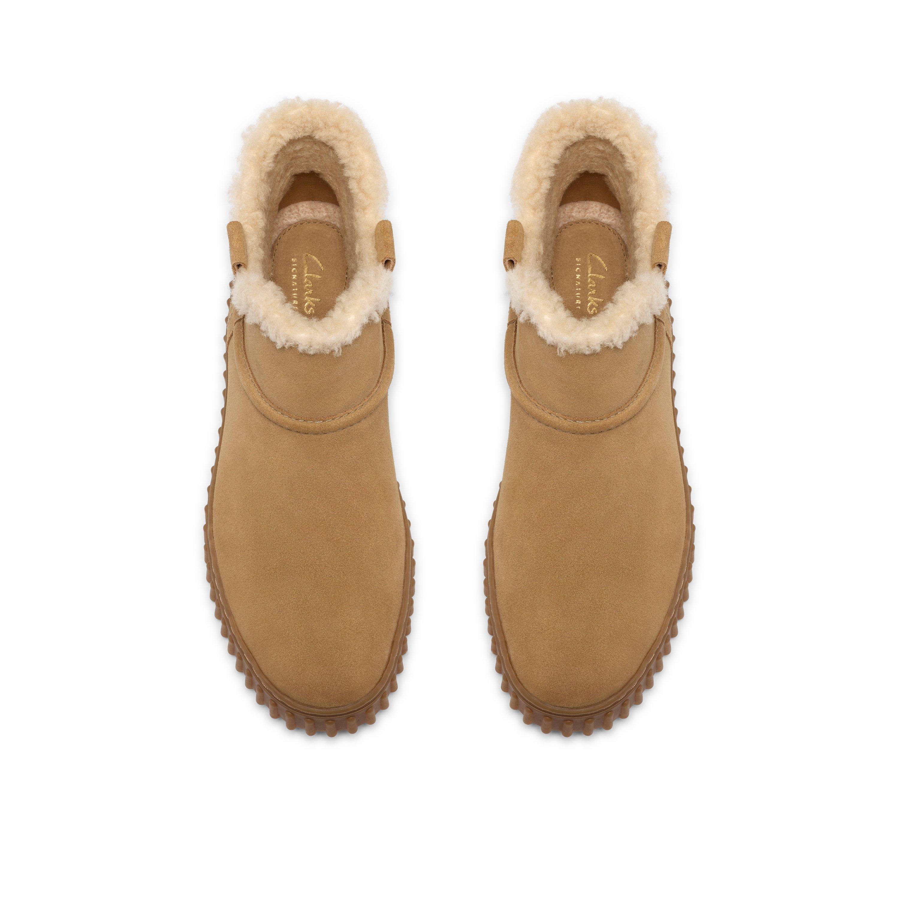 Sand Suede - Clarks - Clarks Torhill Warm Ld64 - 6