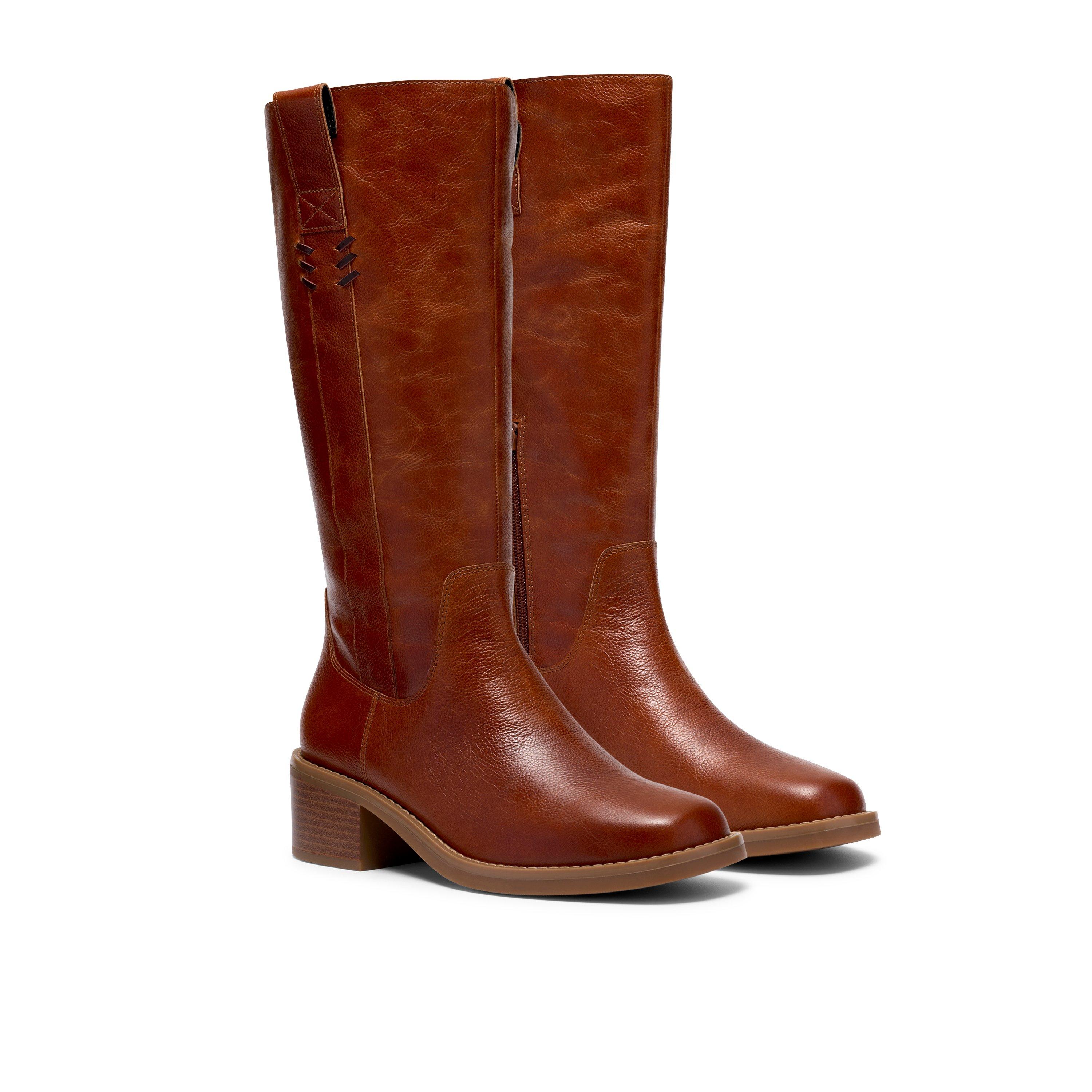 Tan Leather - Clarks - Clarks Digby Ranch Ld64 - 4