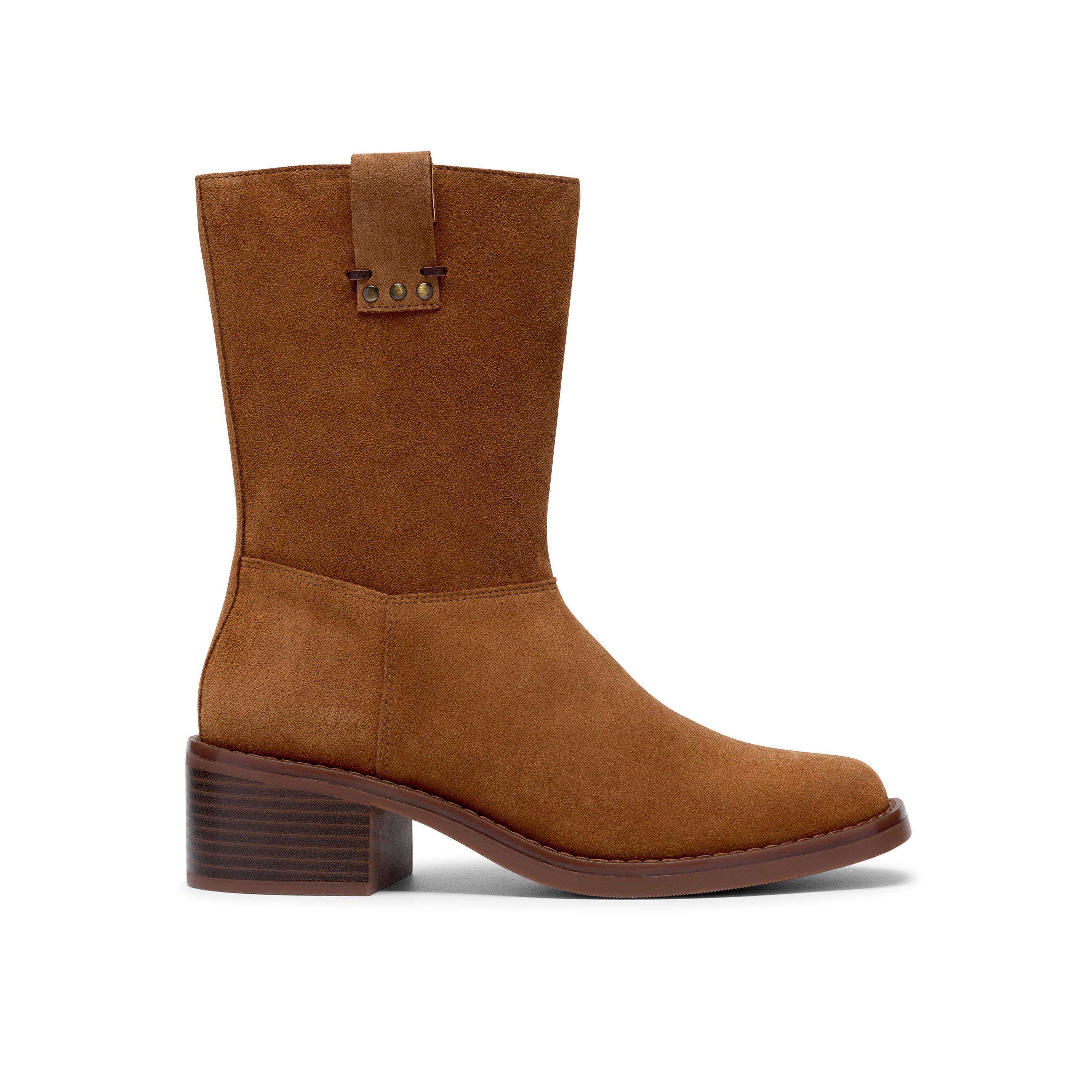 Tan Suede - Clarks - Clarks Digby Slouch Ld64 - 1