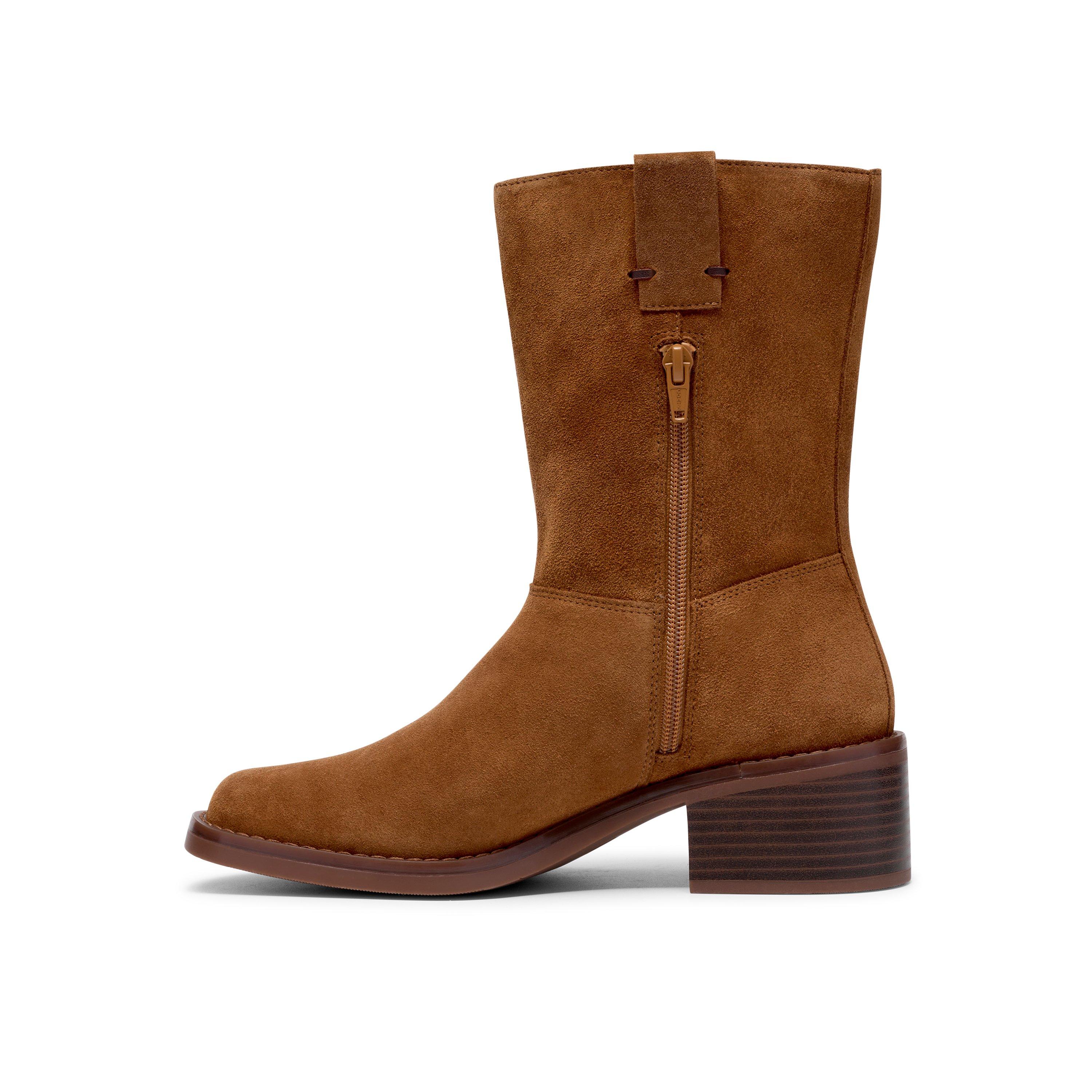 Tan Suede - Clarks - Clarks Digby Slouch Ld64 - 2
