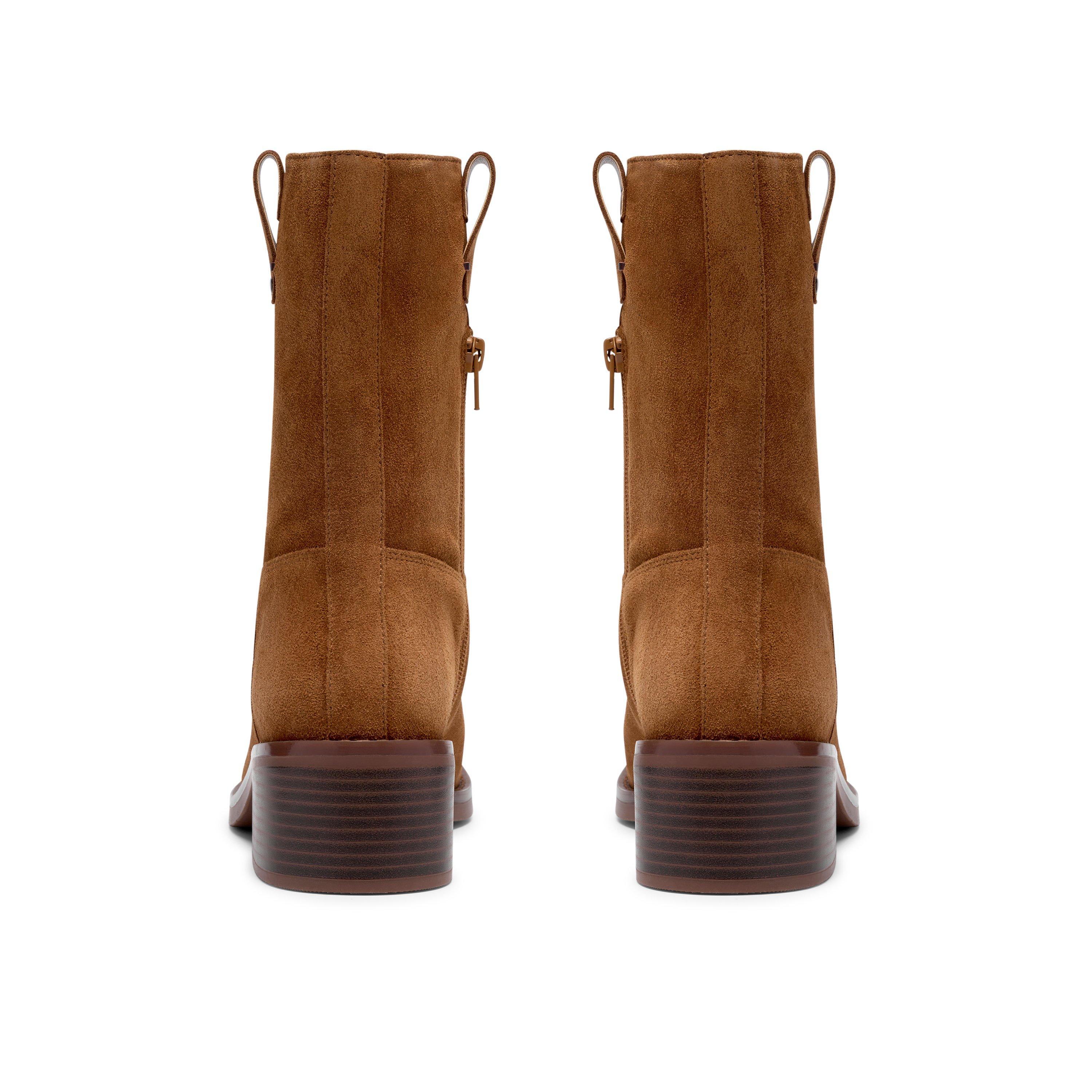 Tan Suede - Clarks - Clarks Digby Slouch Ld64 - 5