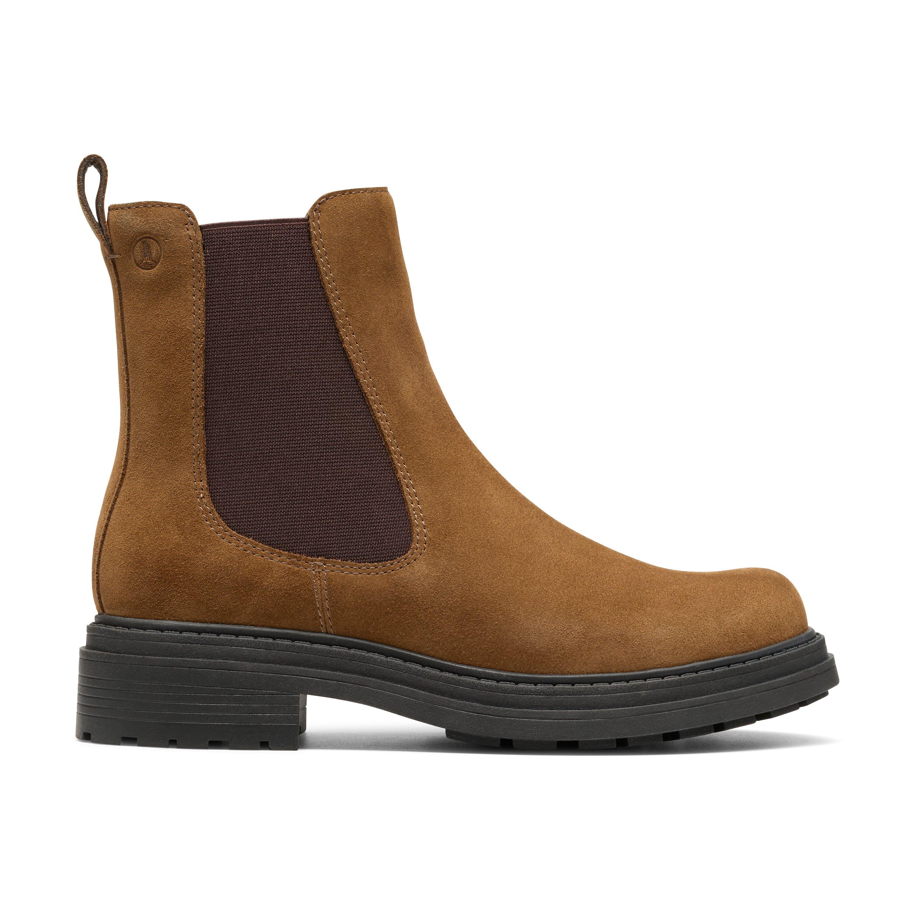 Walnut Lined - Clarks - Women's Orinoco 3 Flat Ankle Boots - 1