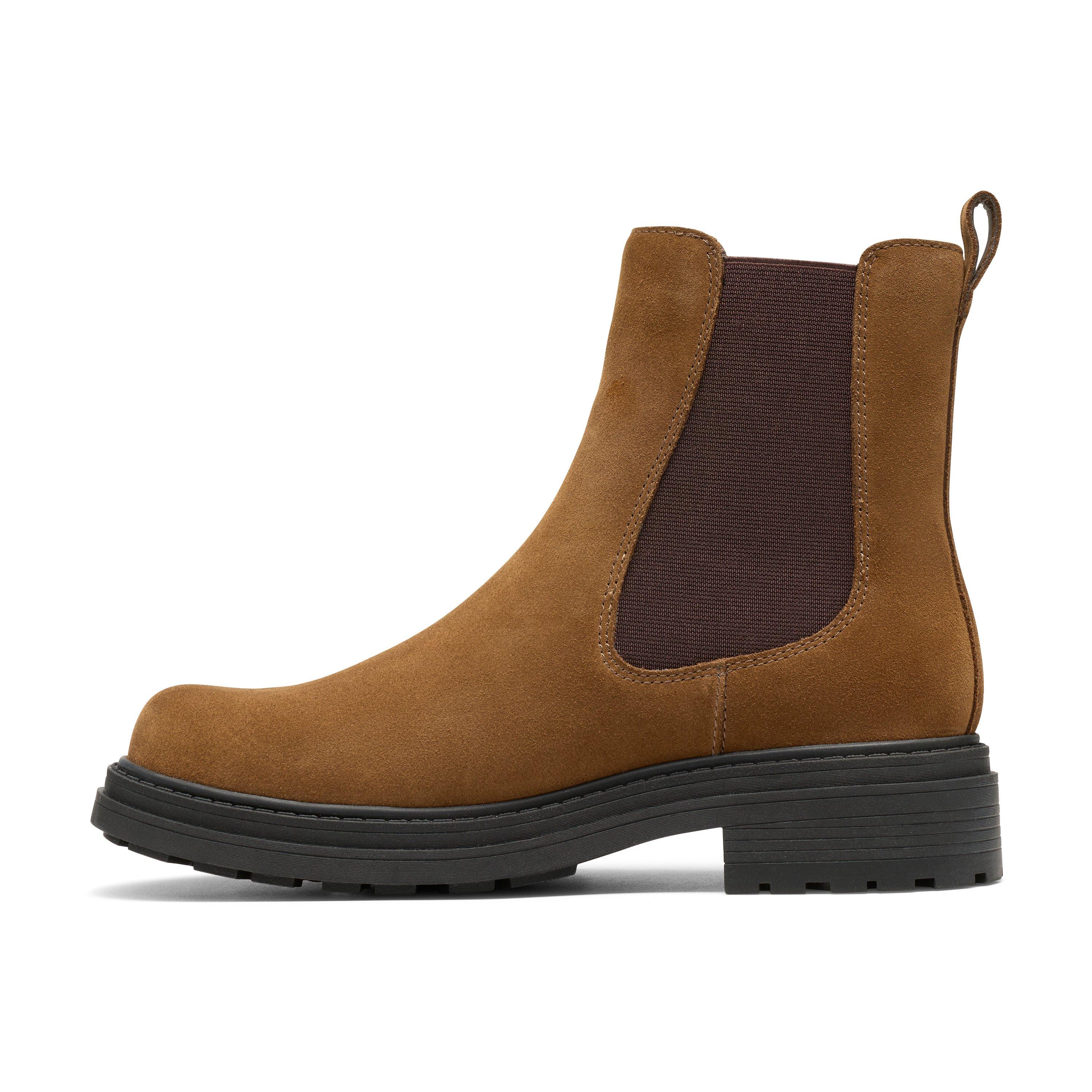 Walnut Lined - Clarks - Women's Orinoco 3 Flat Ankle Boots - 2