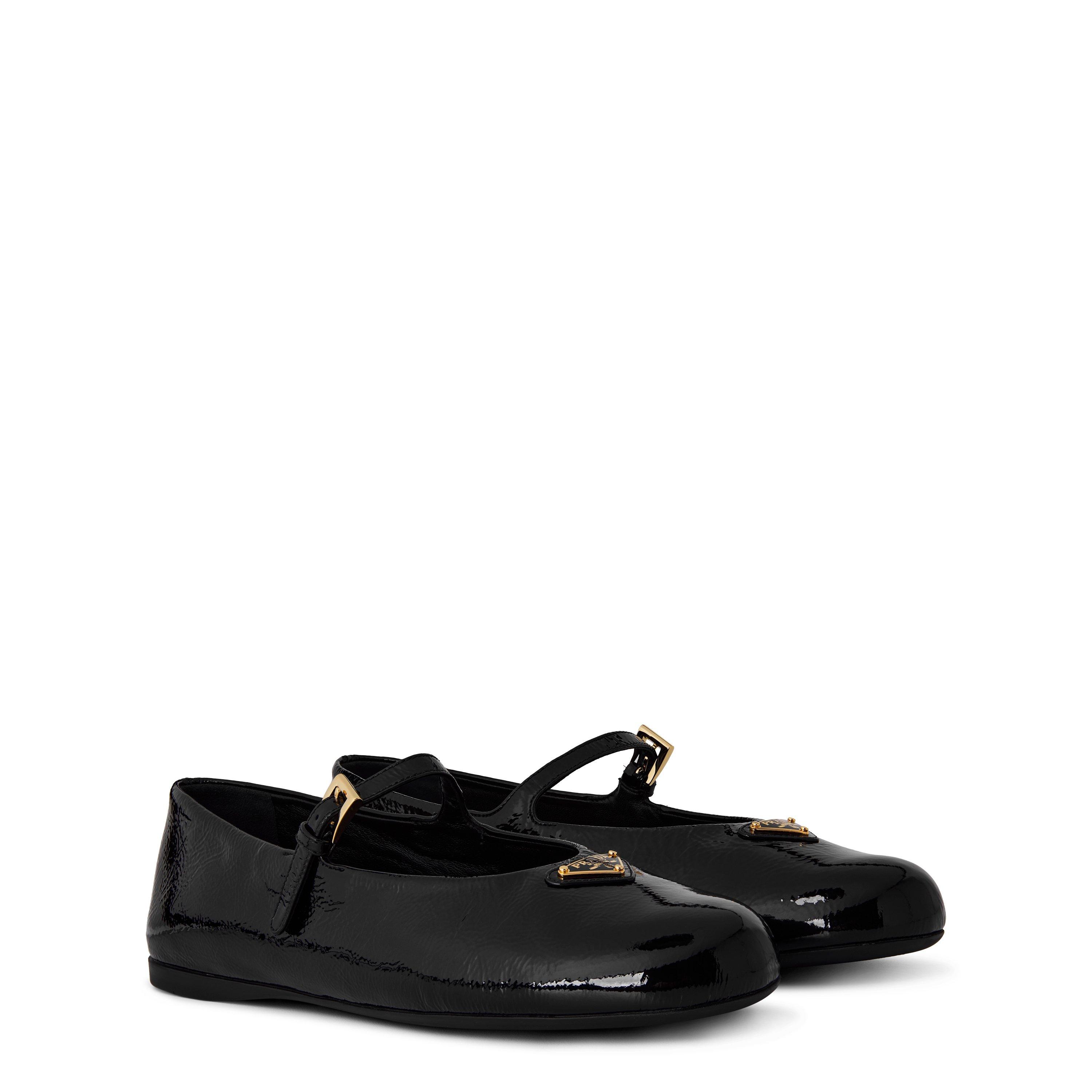 Nero - Prada - Naplak Ballet Flats - 4