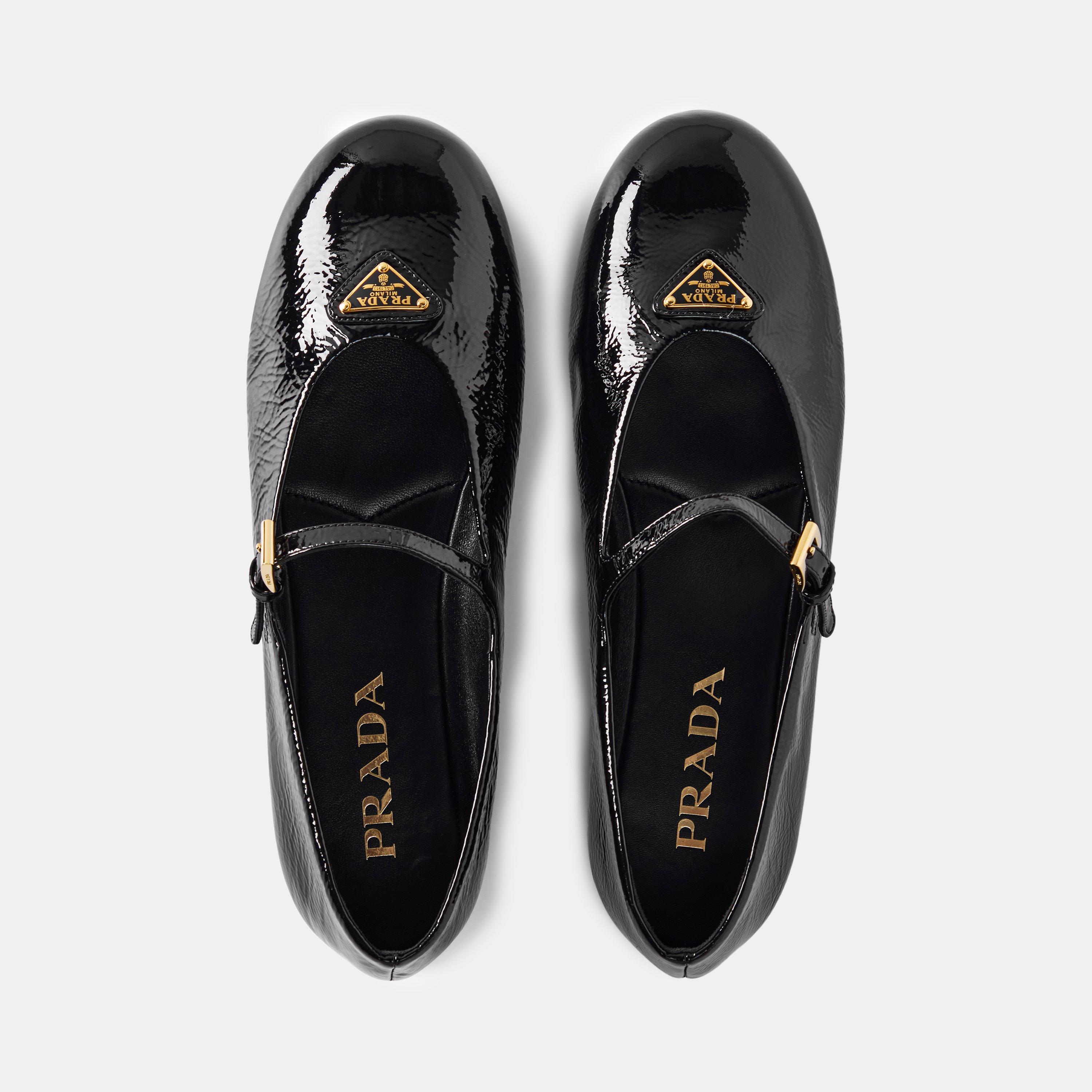 Nero - Prada - Naplak Ballet Flats - 6