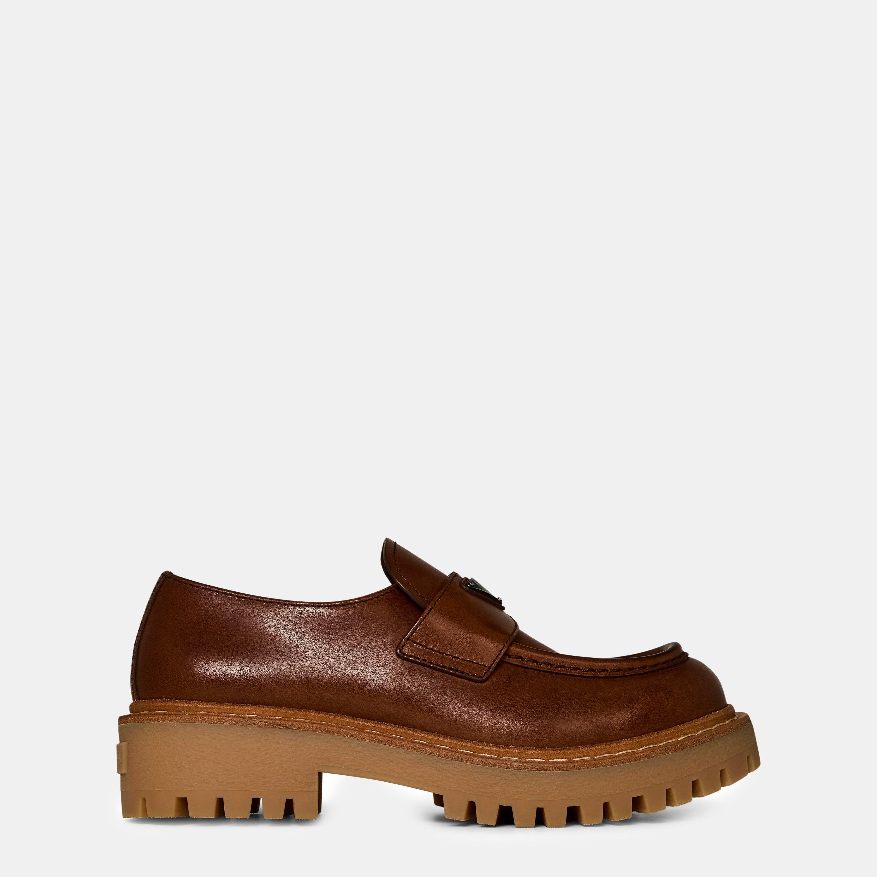 Prada Leather Loafers