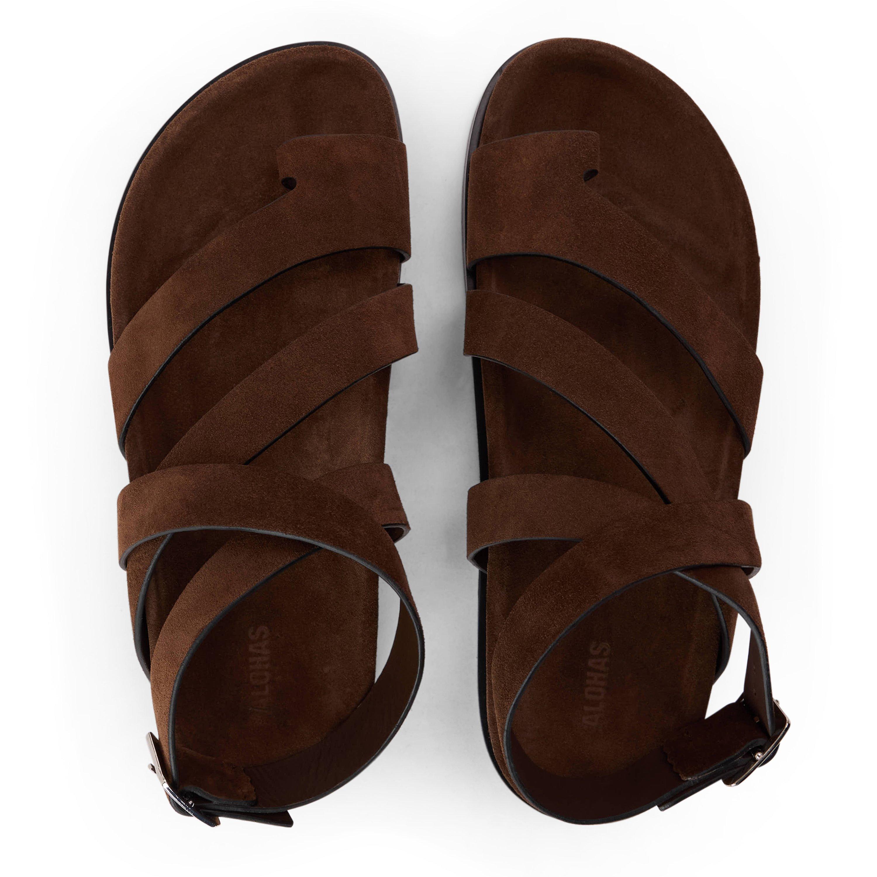 Brown - Alohas - Women's Tide Flat Sandals - 4