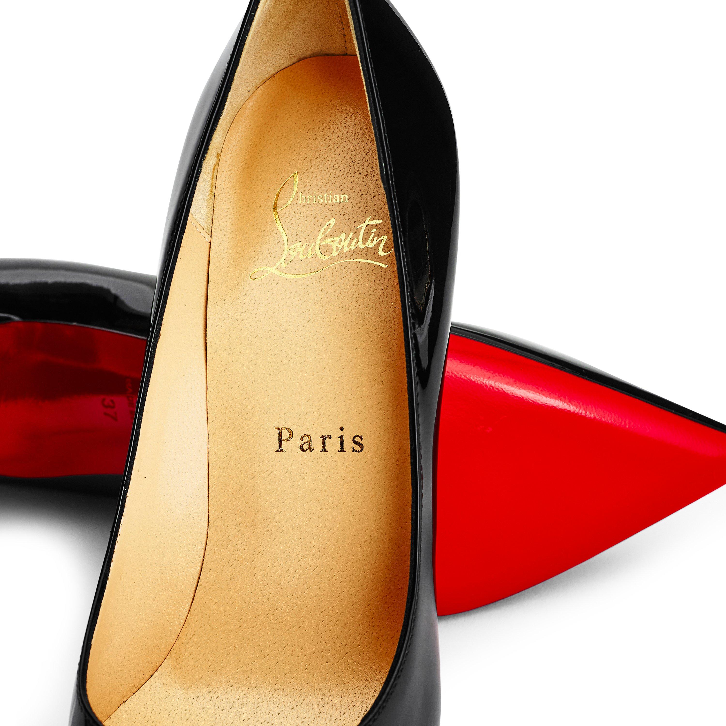 Black BK01 - Christian Louboutin - Women's Leather Pigalle Pumps, 85mm - 4