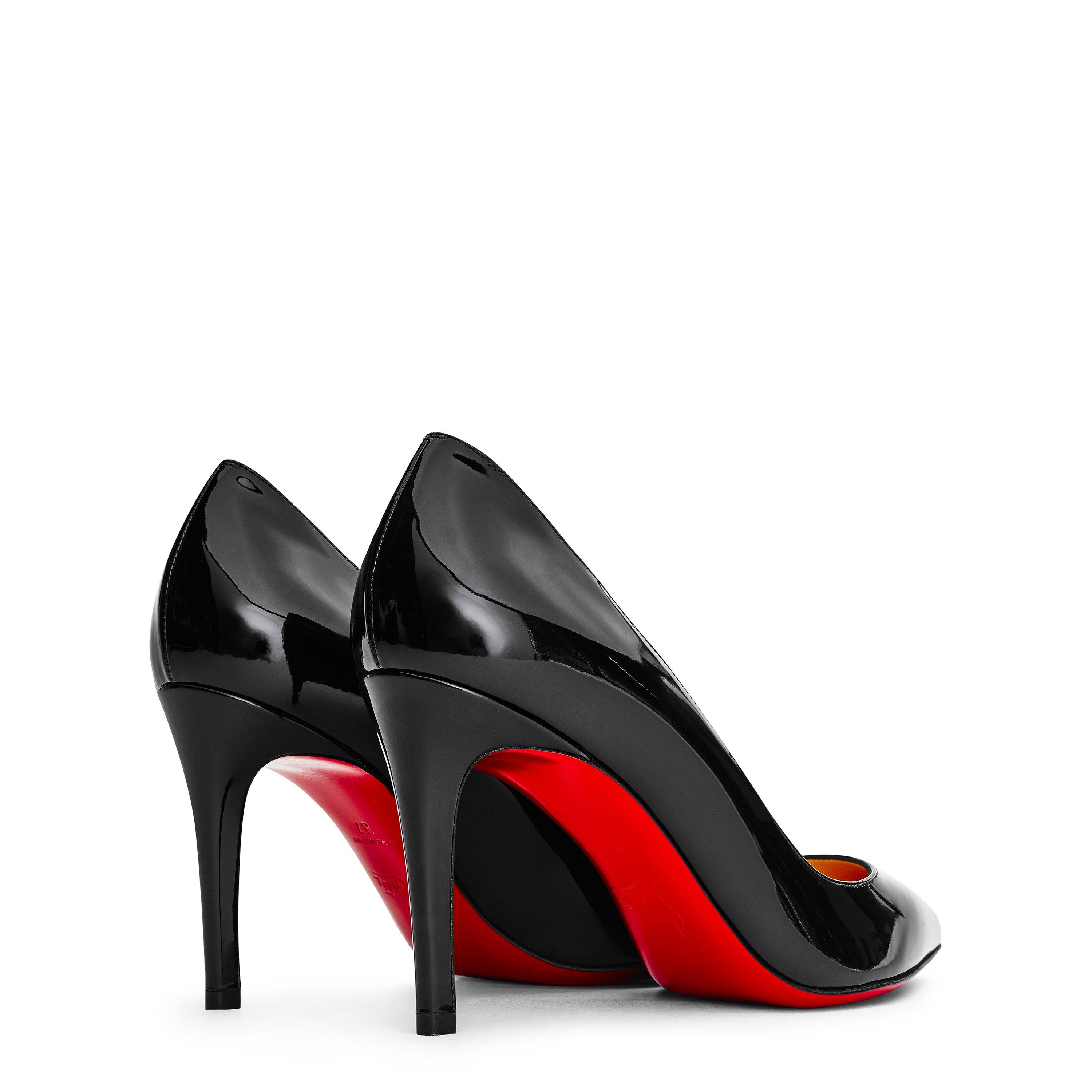 Black BK01 - Christian Louboutin - Women's Leather Pigalle Pumps, 85mm - 5