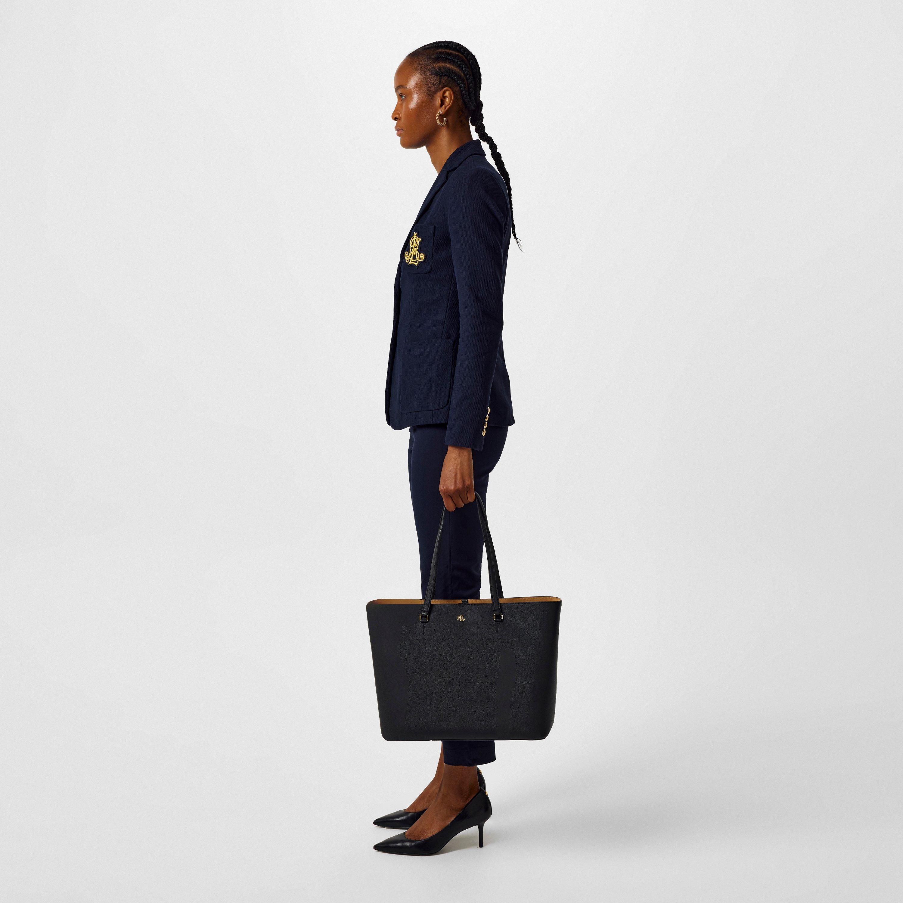 Black 2WAH - Lauren by Ralph Lauren - Women's Lanette Court Stiletto Heels - 6