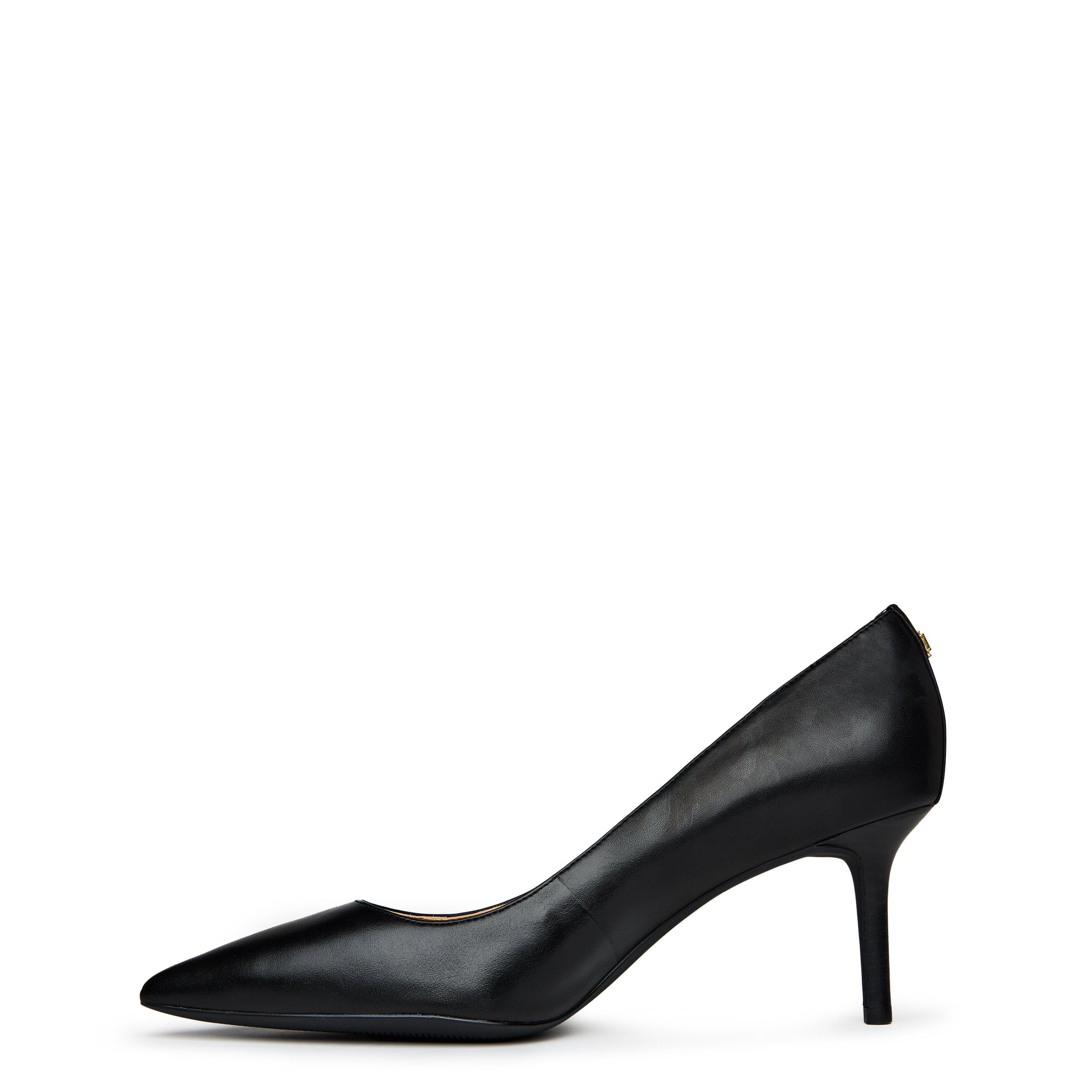 Black 2WAH - Lauren by Ralph Lauren - Women's Lanette Court Stiletto Heels - 3