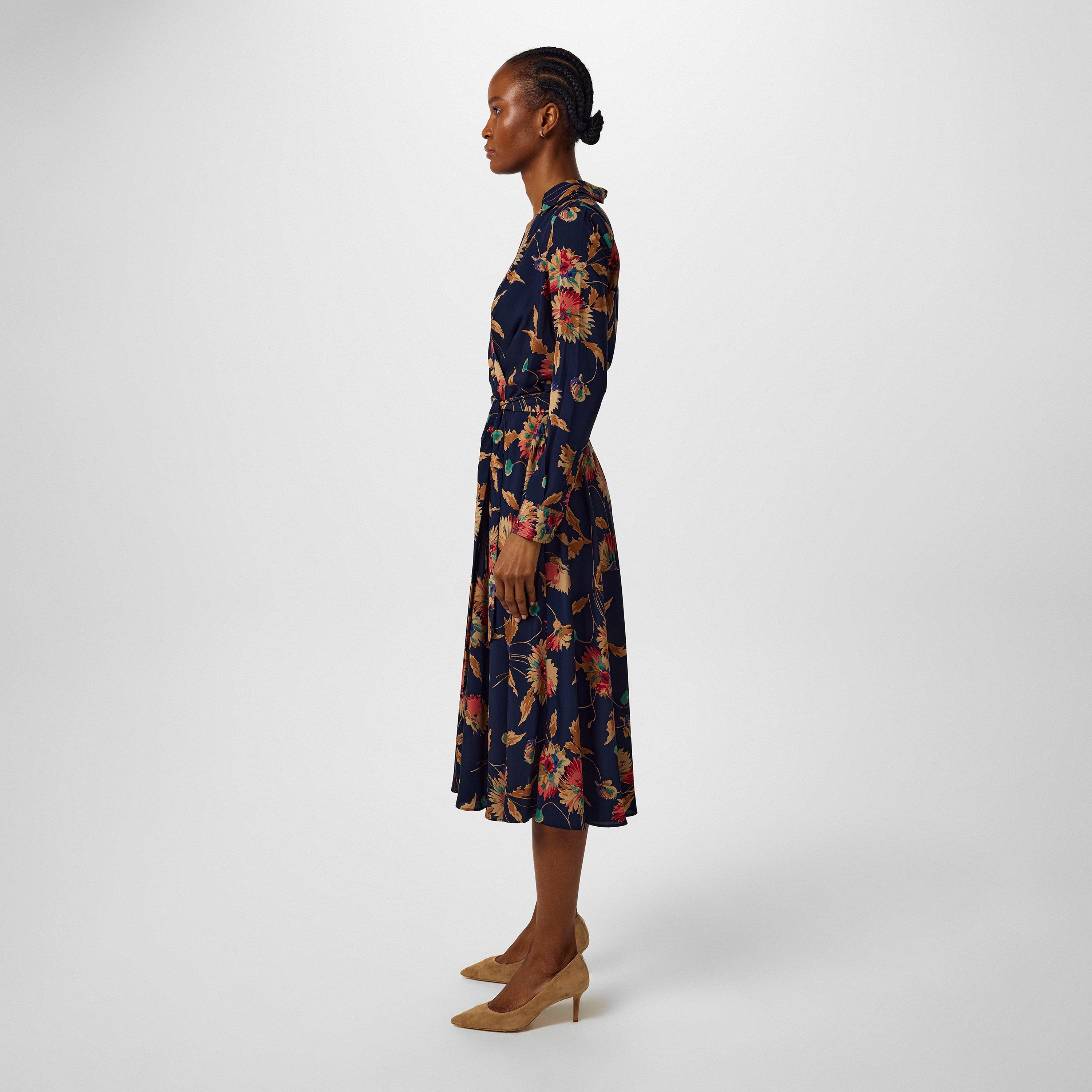 Camel Suede - Lauren by Ralph Lauren - Women's Lanette Court Stiletto Heels - 6