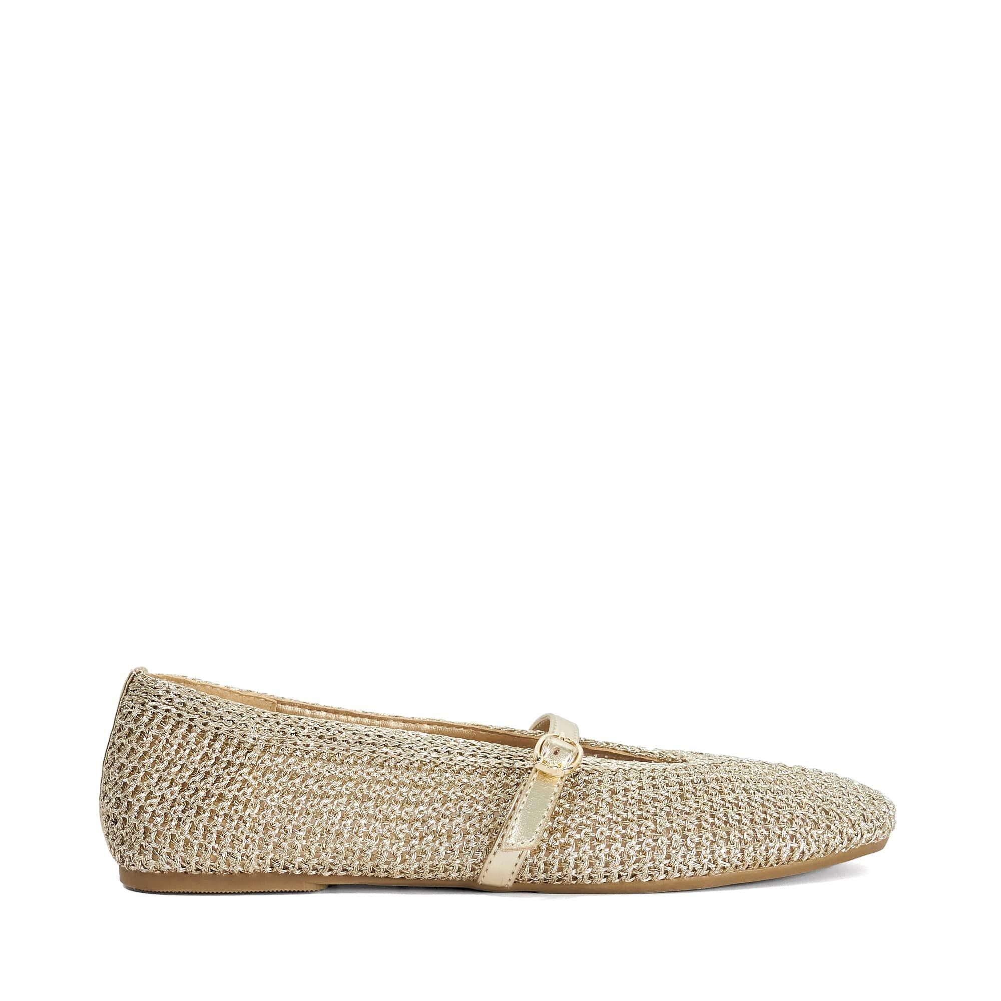 Gold - Dune London - Women's Halmada Ballet Pumps - 1