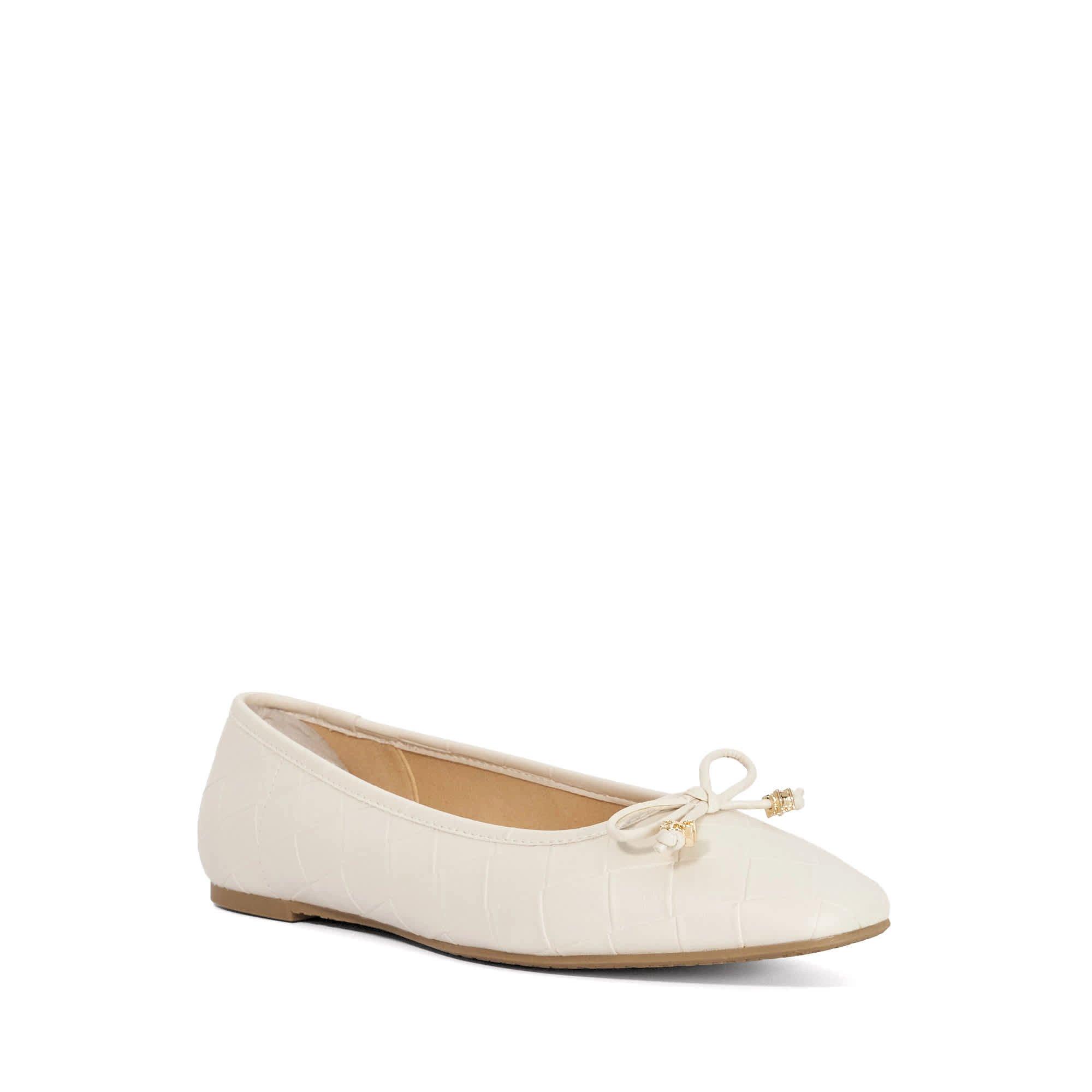 Ecru - Dune London - Women's Hampers Ballet Pumps - 2