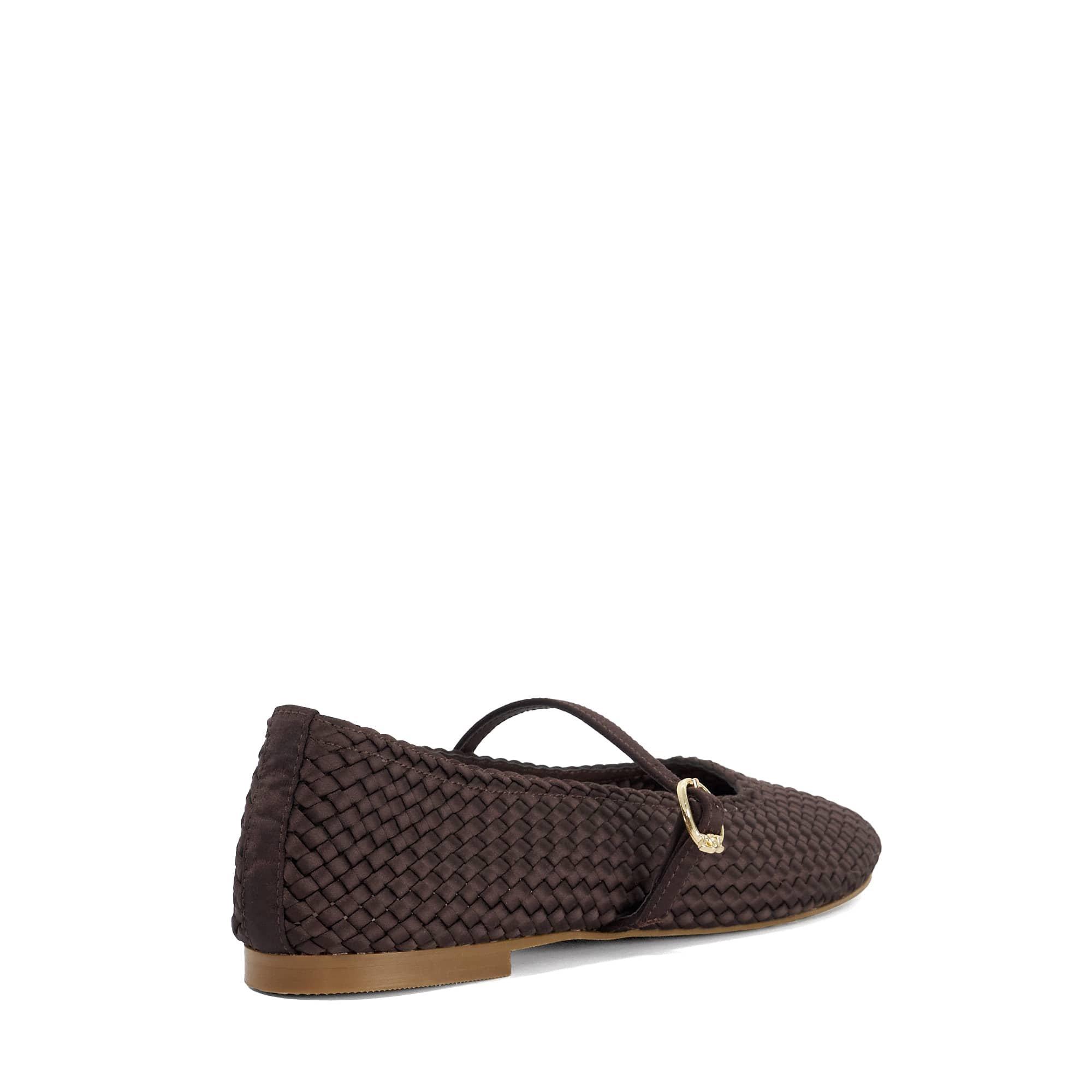 Brown - Dune London - Women's Hosta Ballet Pumps - 3