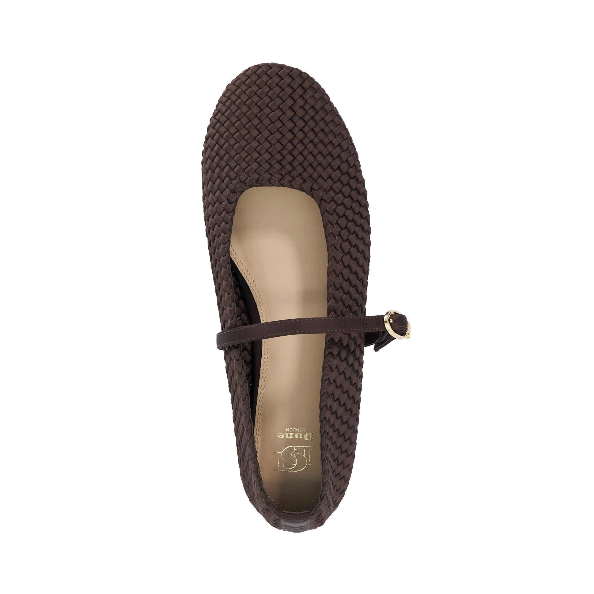 Brown - Dune London - Women's Hosta Ballet Pumps - 4