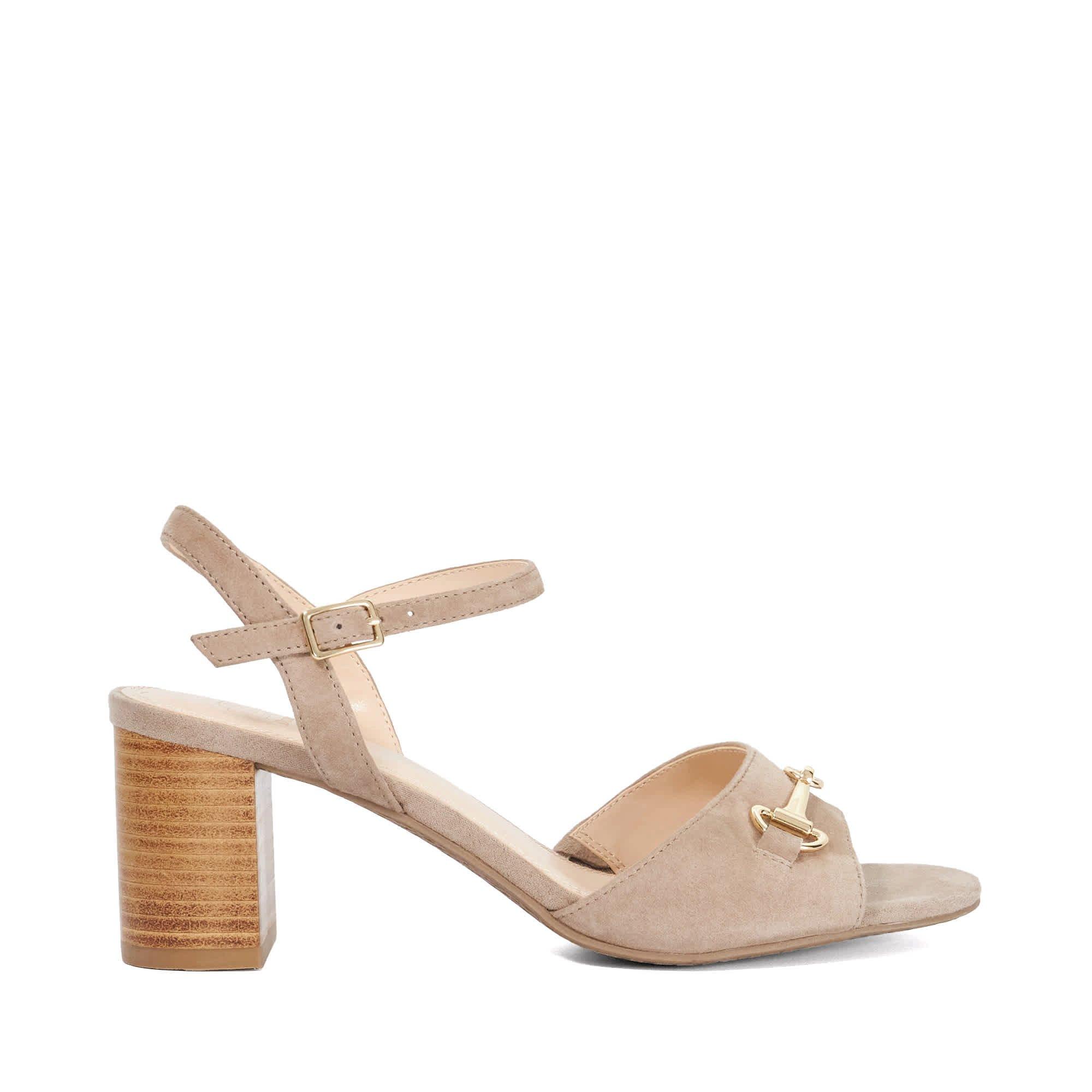 Dune London Women's Jayar Heeled Sandals - Taupe - 3 (36)
