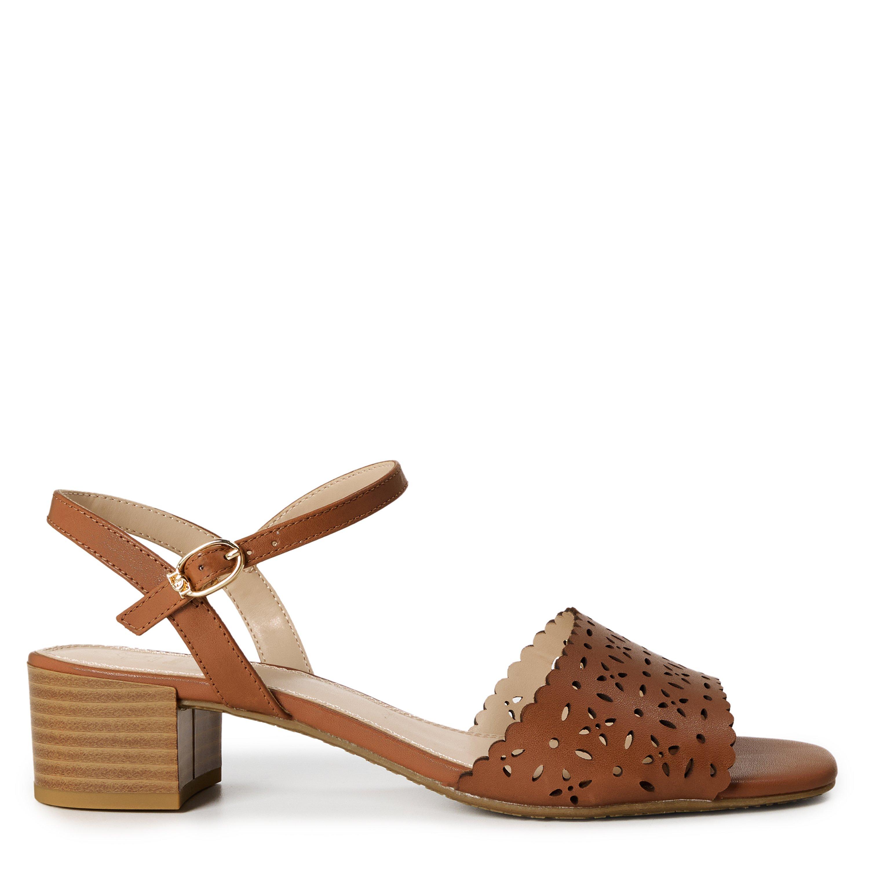 Dune London Women's Josephina Block Court Shoes - Tan - 8 (41)