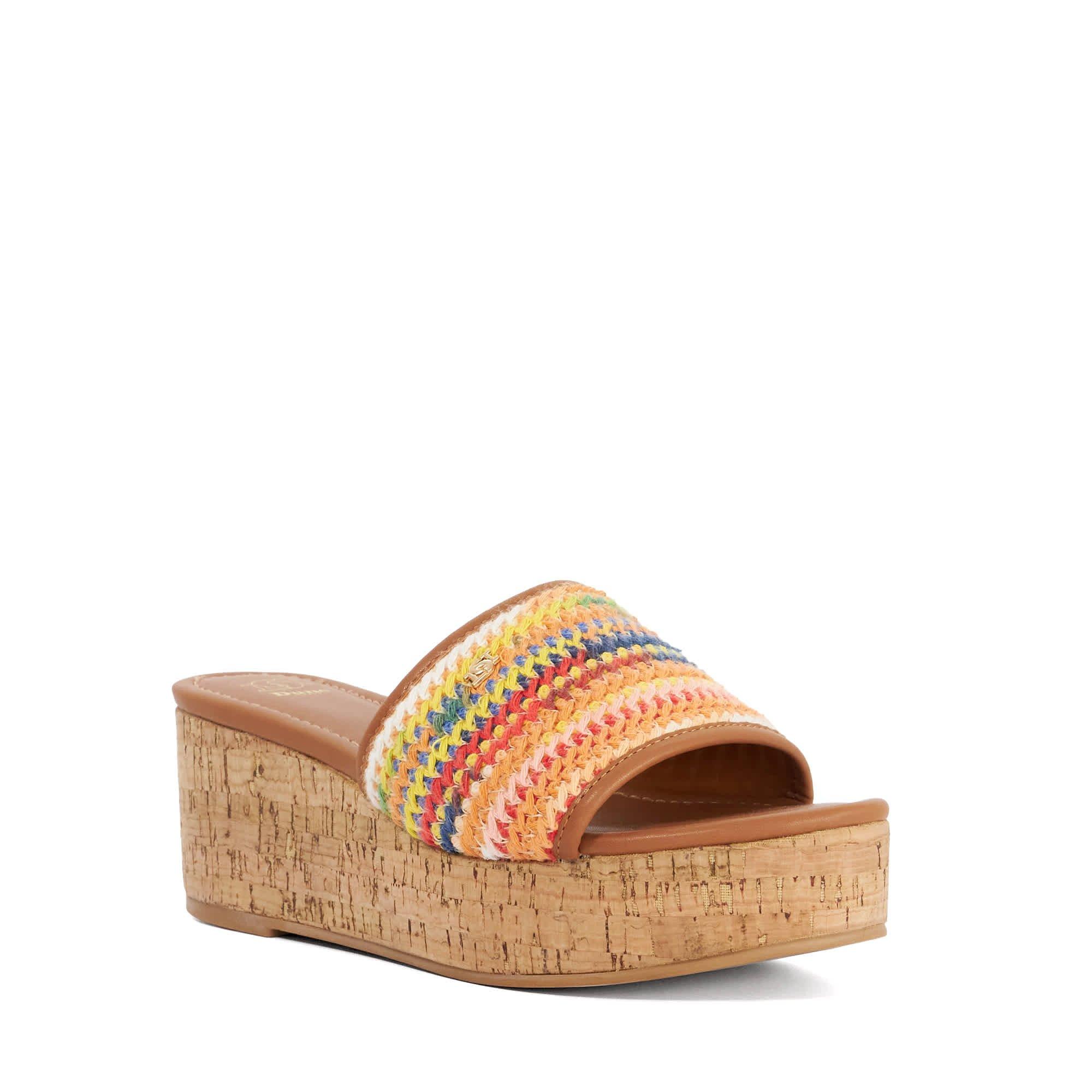 Multi - Dune London - Women's Kissess Wedge Heeled Sandals - 2